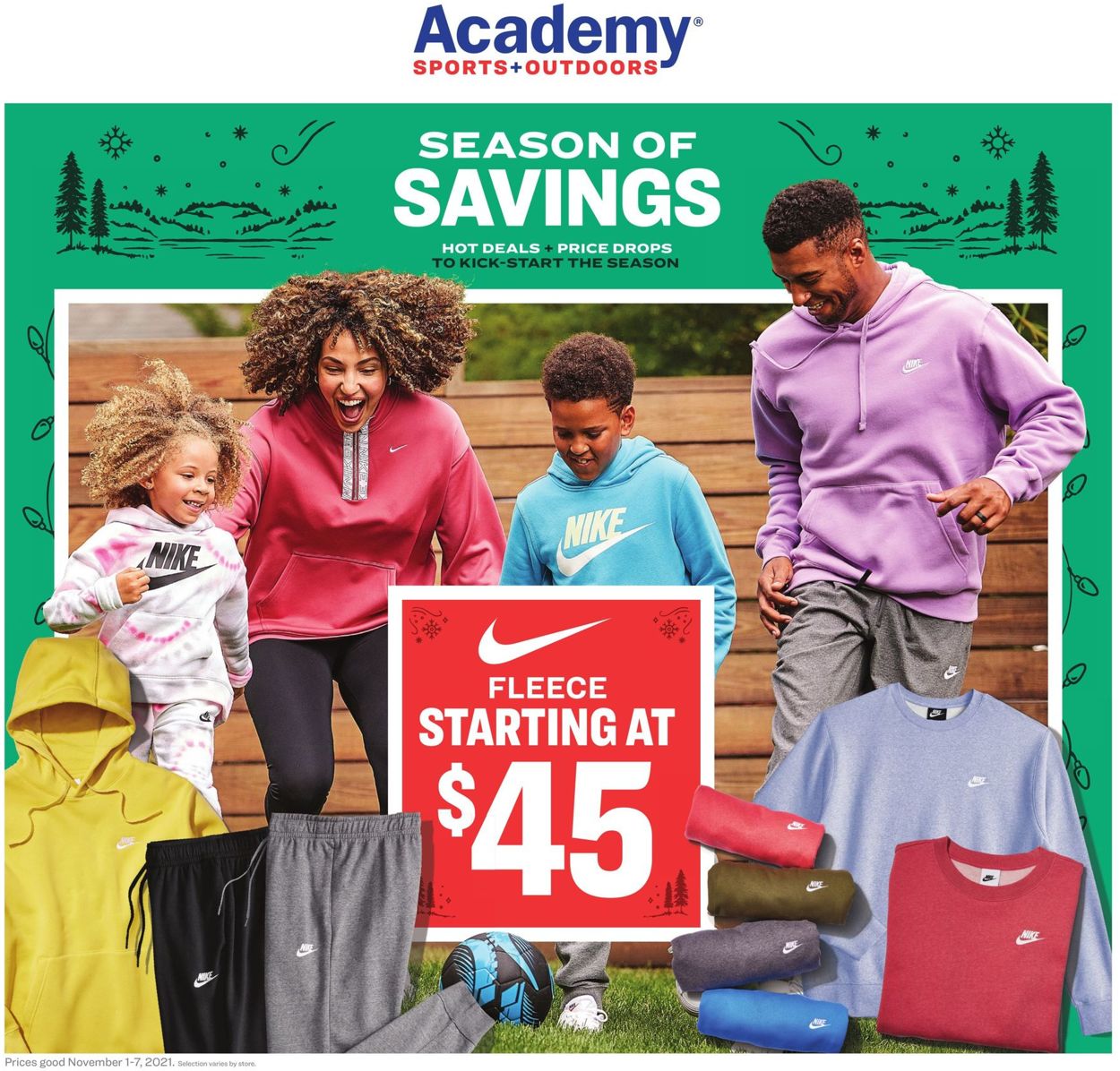 Academy Sports Weekly Ad Circular - valid 11/01-11/07/2021