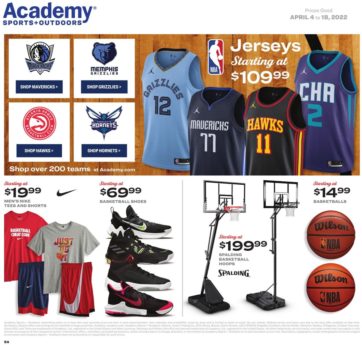 Academy Sports Weekly Ad Circular - valid 04/04-04/18/2022 (Page 9)