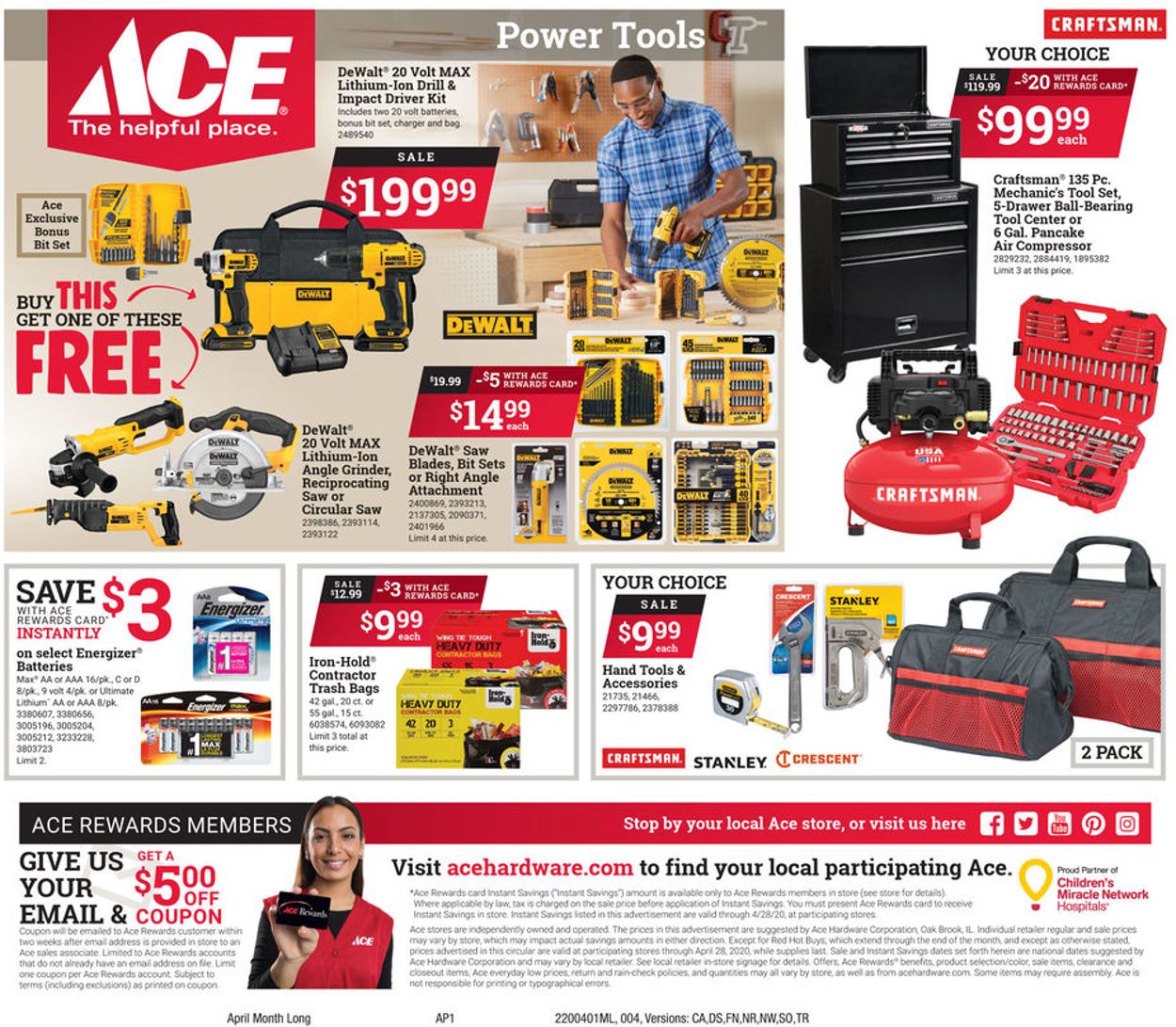 Ace Hardware Weekly Ad Circular - valid 04/01-04/28/2020 (Page 4)