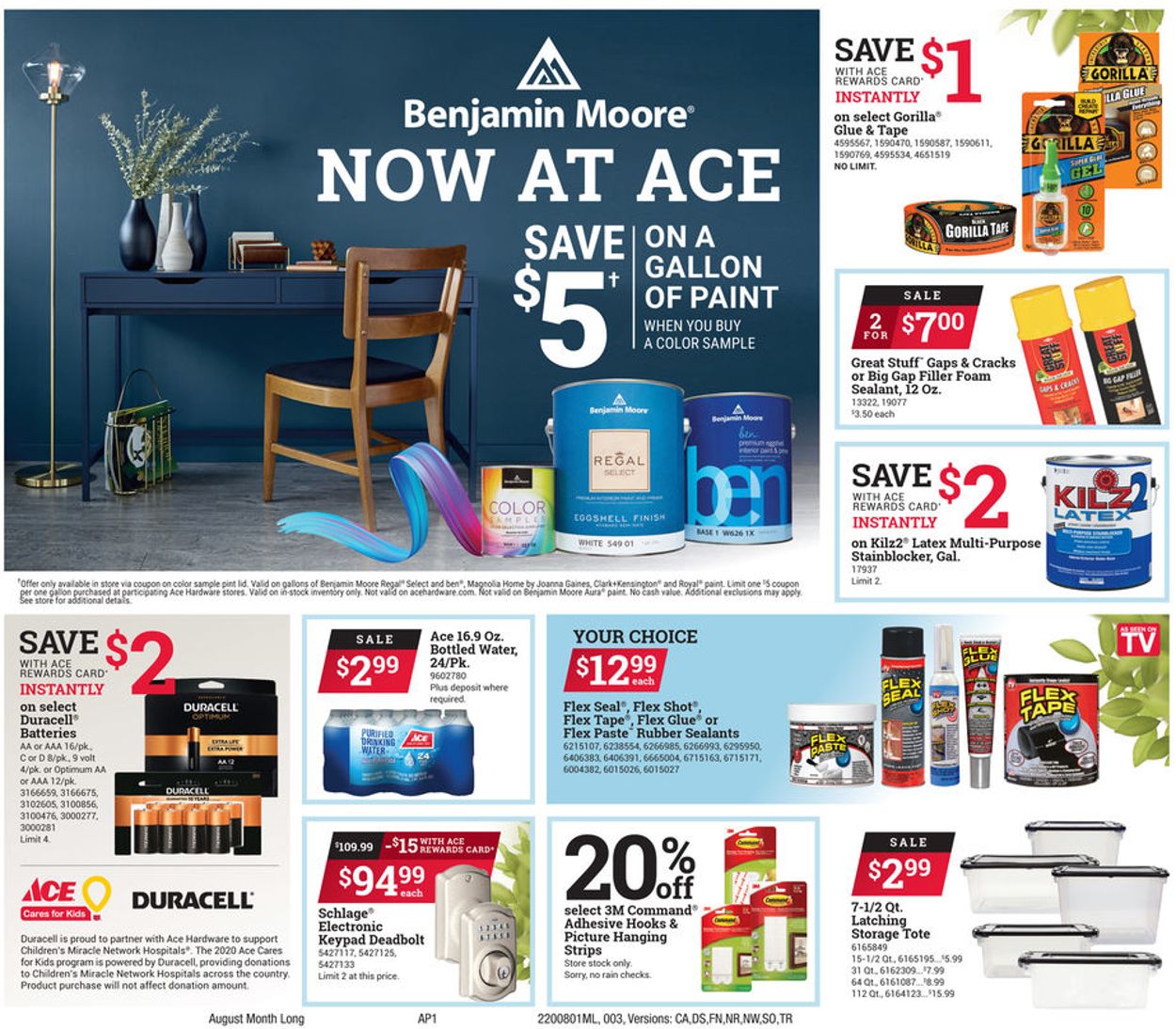 Ace Hardware Weekly Ad Circular - valid 08/01-08/31/2020 (Page 3)