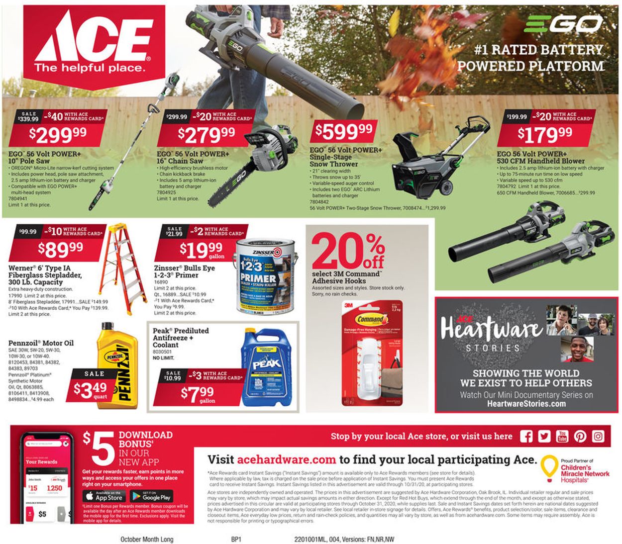 Ace Hardware Weekly Ad Circular - valid 10/01-10/31/2020 (Page 4)