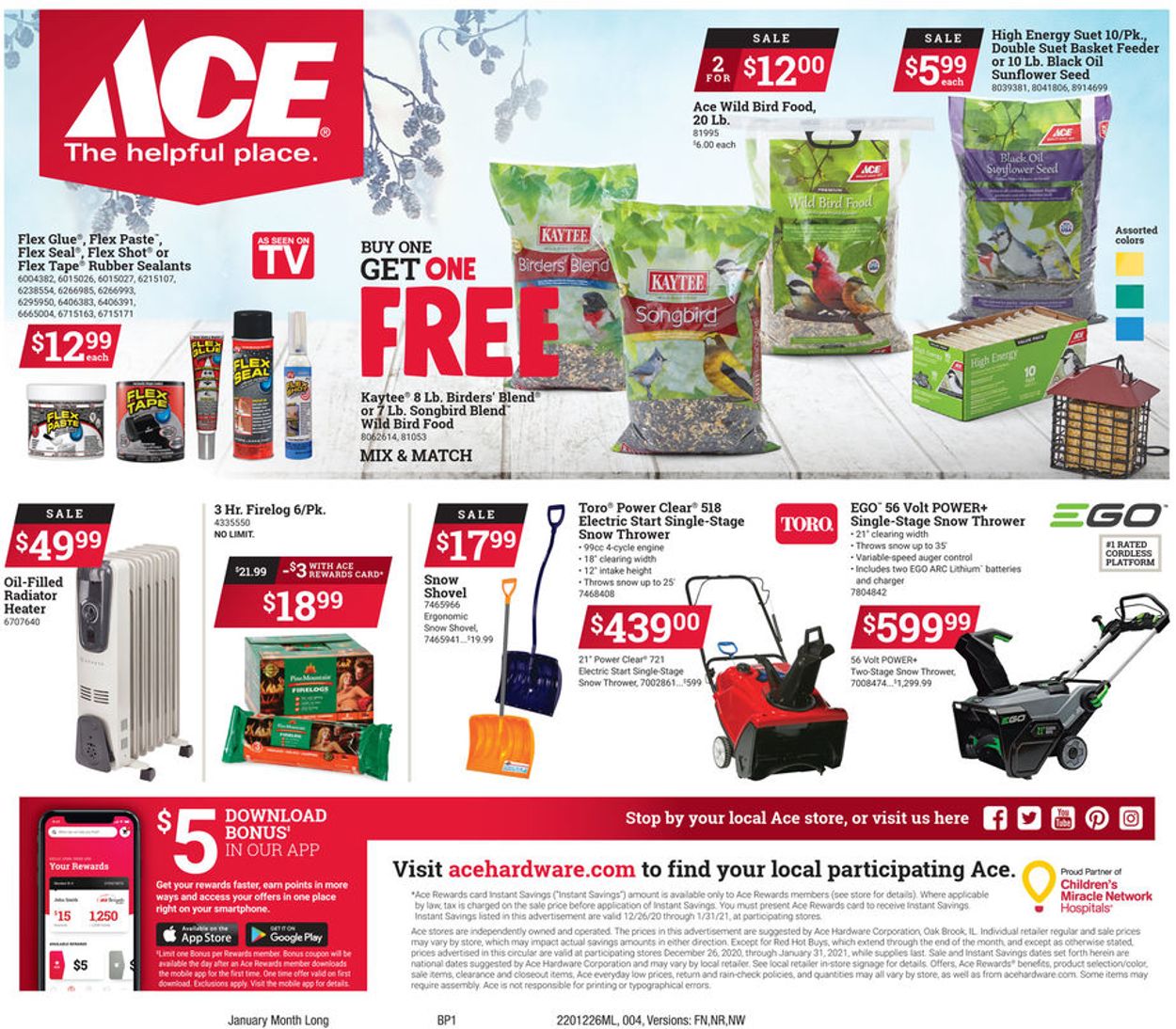 Ace Hardware Weekly Ad Circular - valid 12/26-01/31/2021 (Page 4)