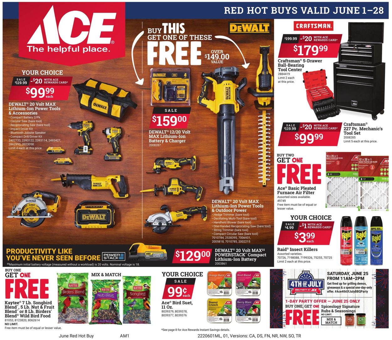 Ace Hardware Weekly Ad Circular - valid 06/01-06/28/2022