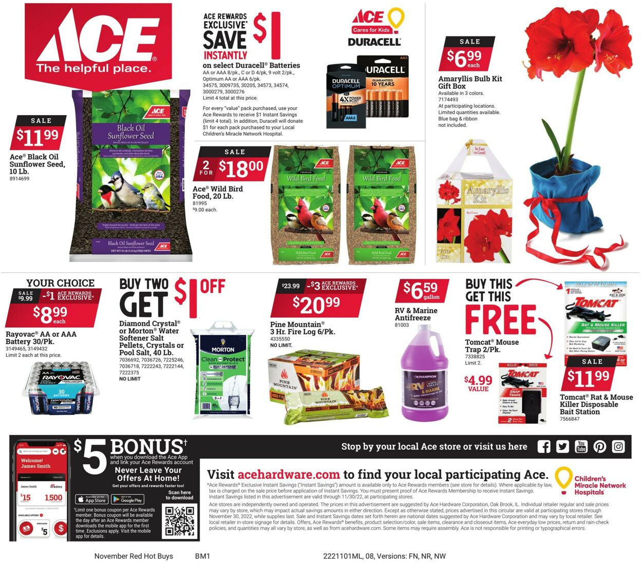 Ace Hardware Weekly Ad Circular - valid 11/01-11/30/2022 (Page 8)