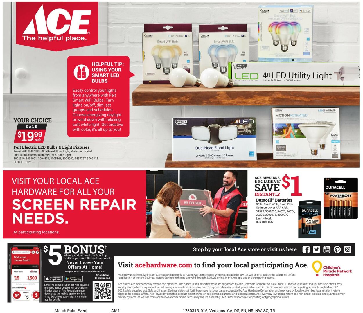 Ace Hardware Weekly Ad Circular - valid 03/15-03/27/2023 (Page 17)