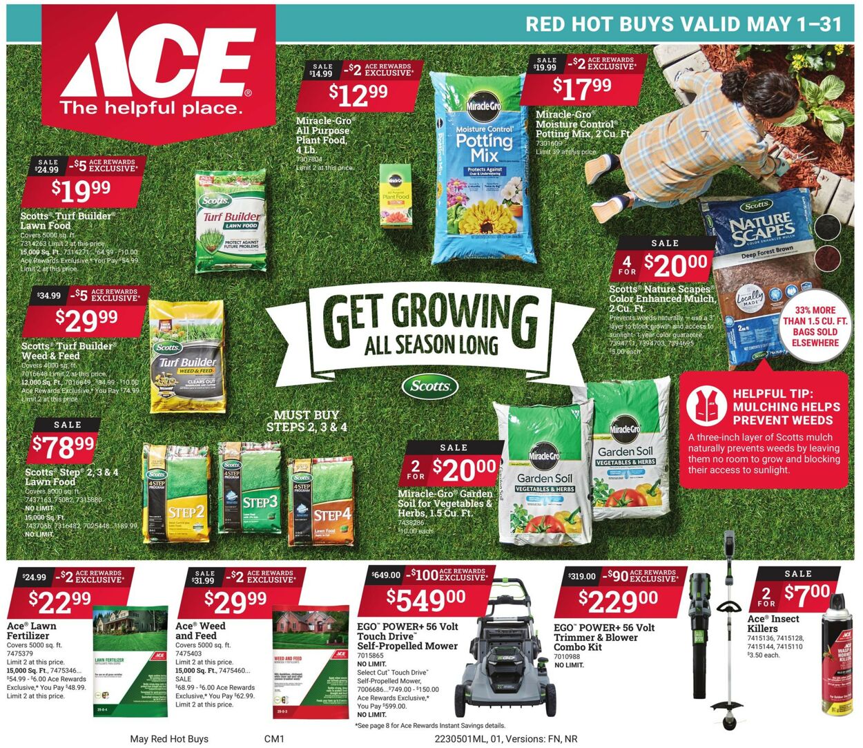 Ace Hardware Weekly Ad Circular - valid 05/01-05/31/2023