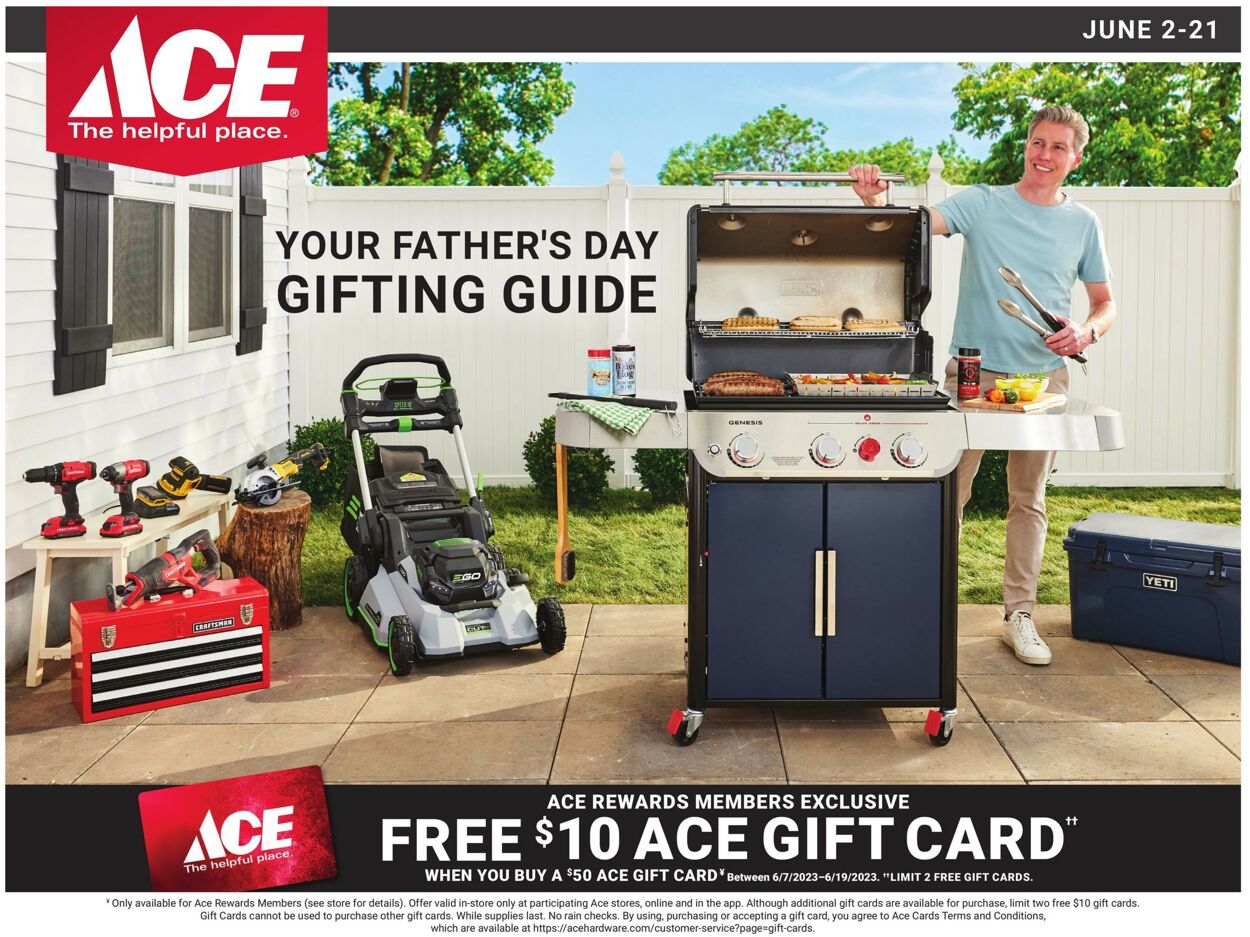 Ace Hardware Weekly Ad Circular - valid 06/02-06/21/2023