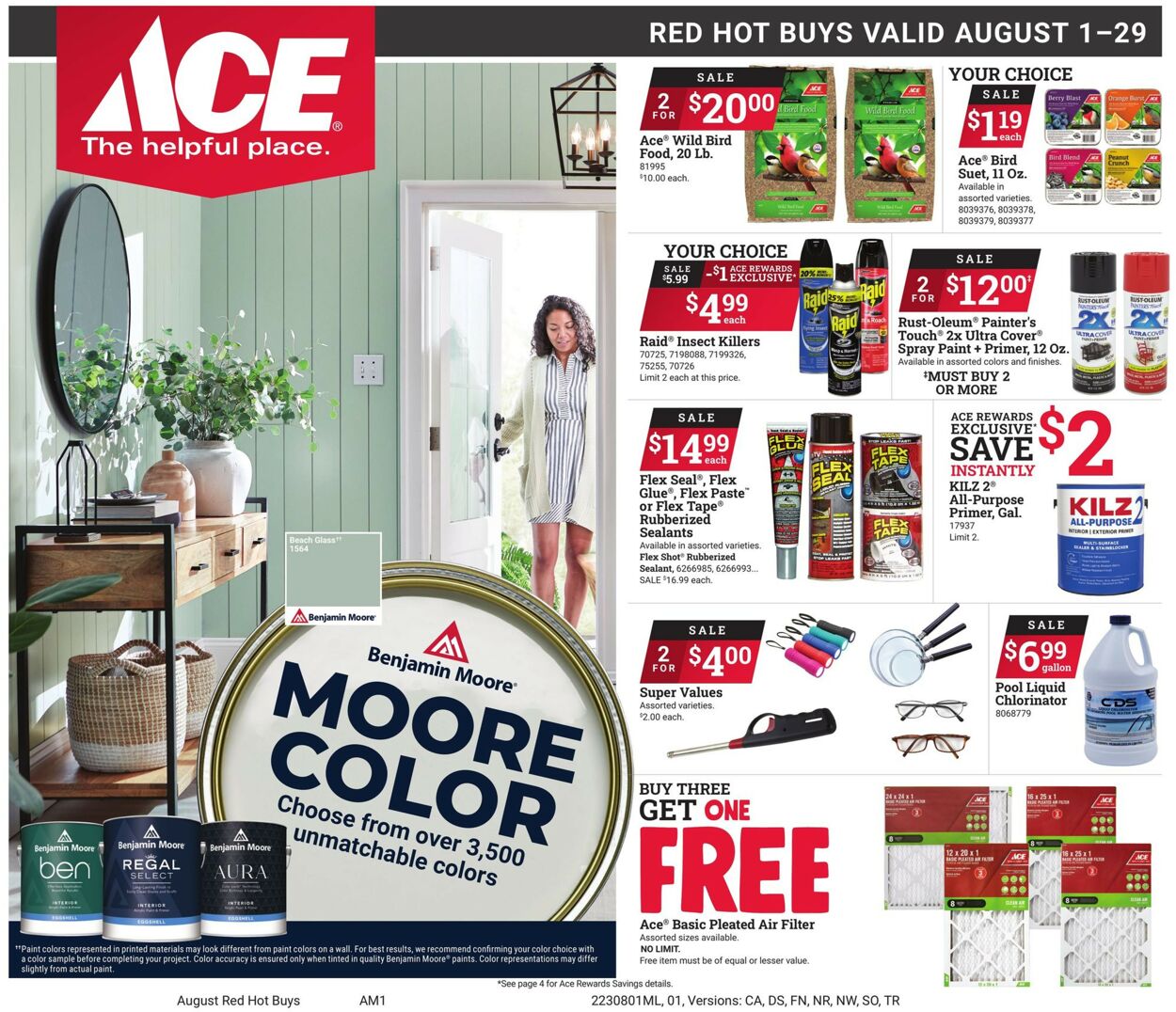 Ace Hardware Weekly Ad Circular - valid 08/01-08/29/2023
