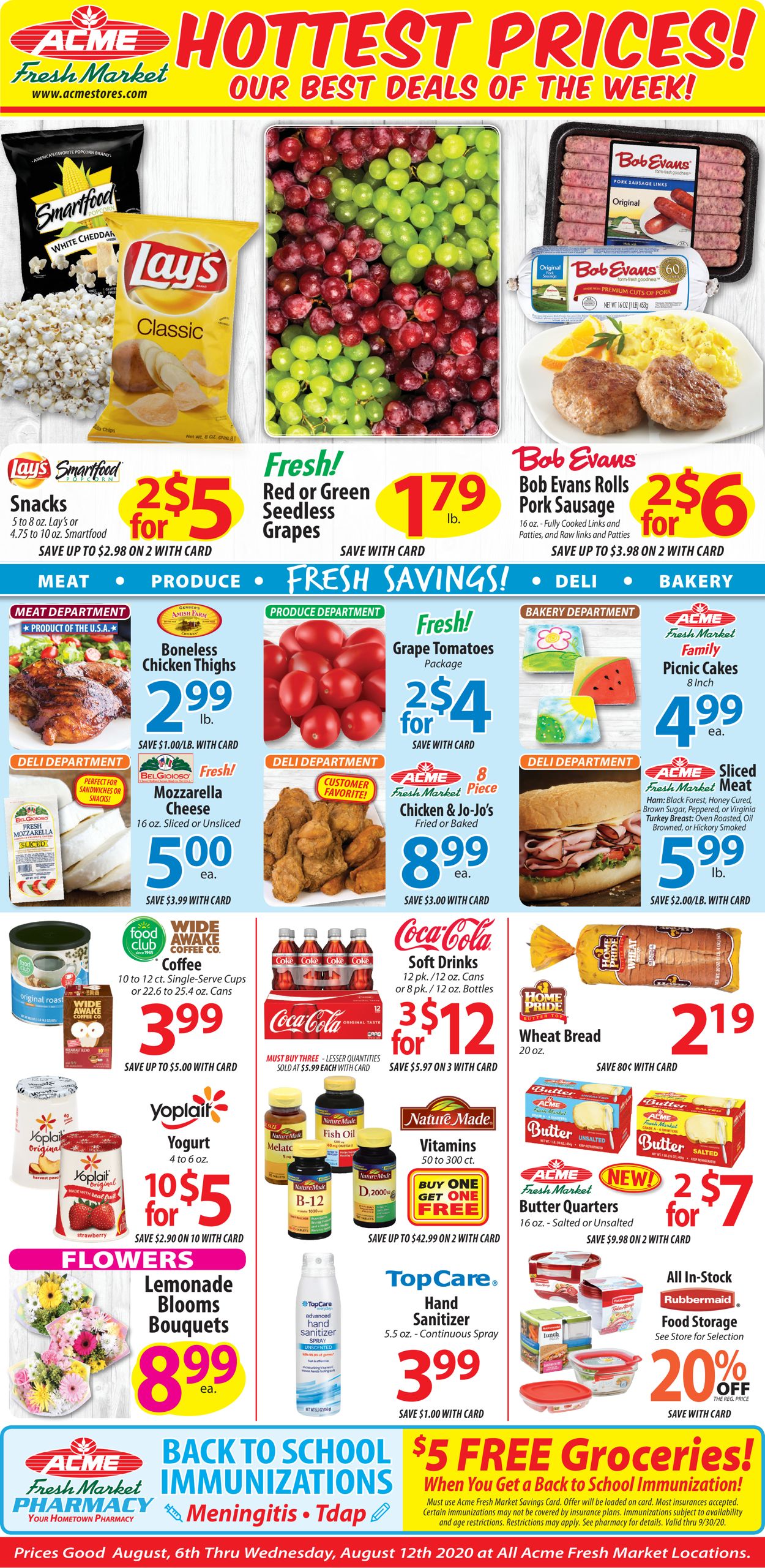 Acme Fresh Market Weekly Ad Circular - valid 08/06-08/12/2020 (Page 2)