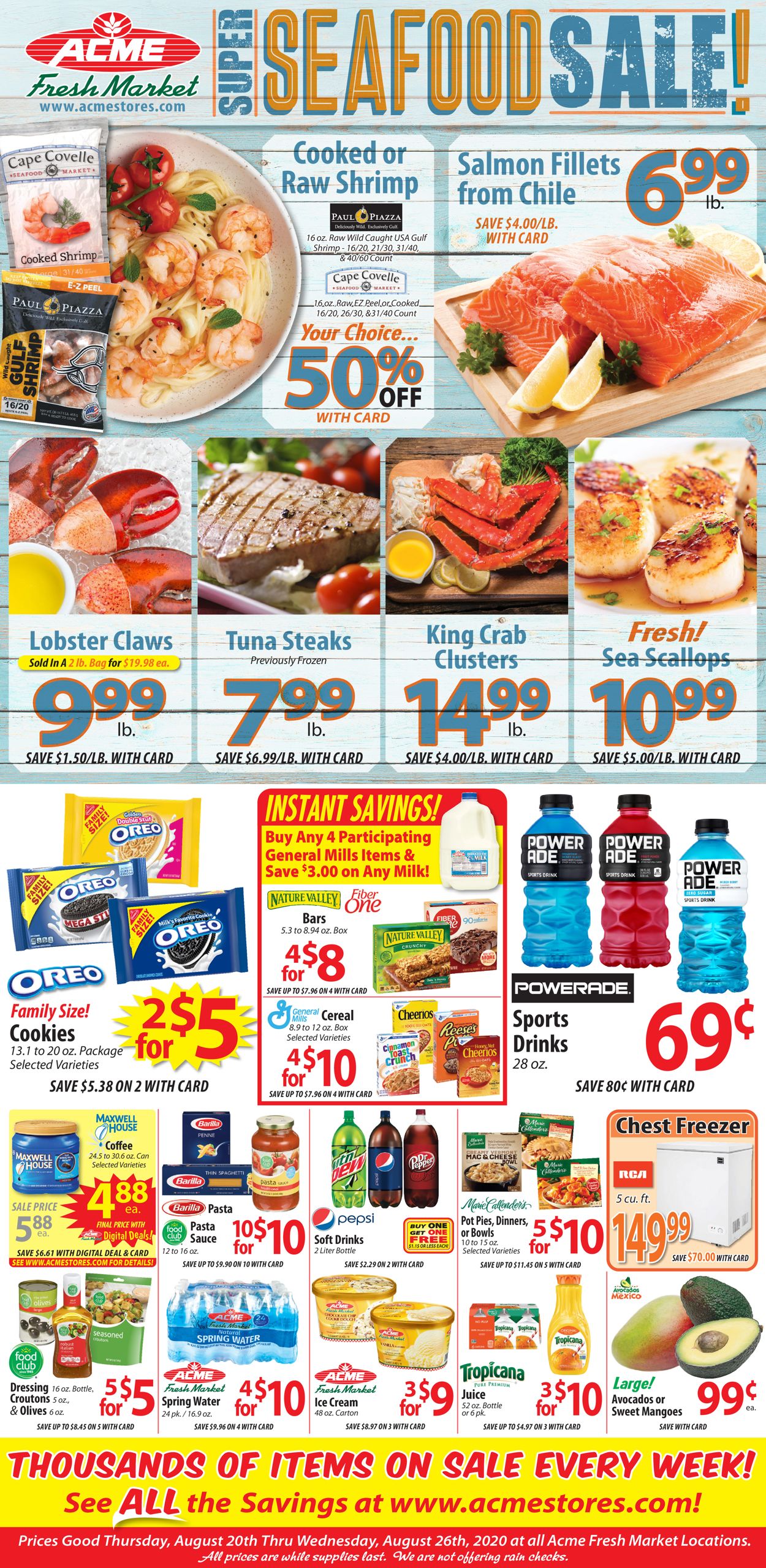 Acme Fresh Market Weekly Ad Circular - valid 08/20-08/26/2020