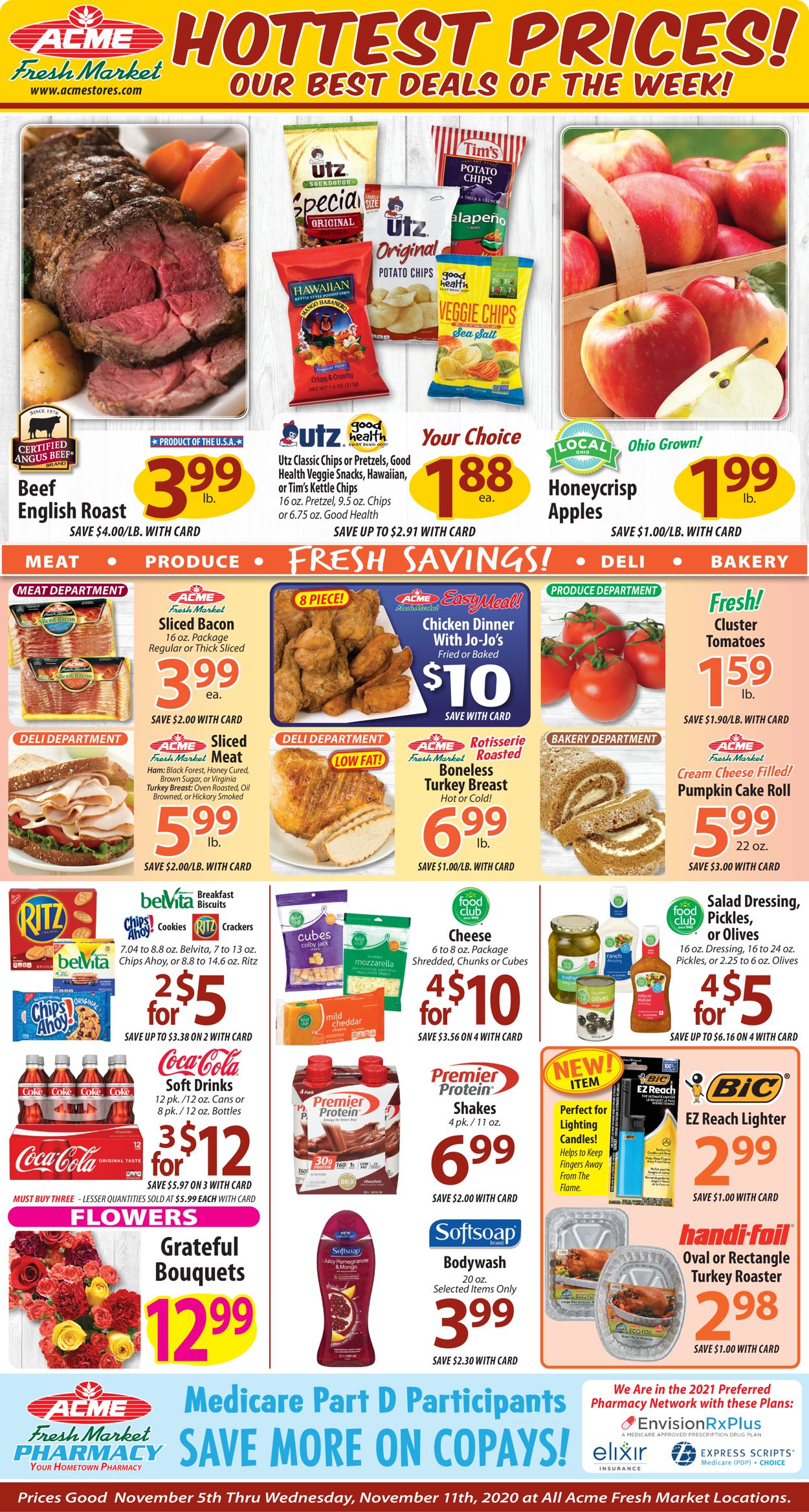 Acme Fresh Market Weekly Ad Circular - valid 11/05-11/11/2020 (Page 2)