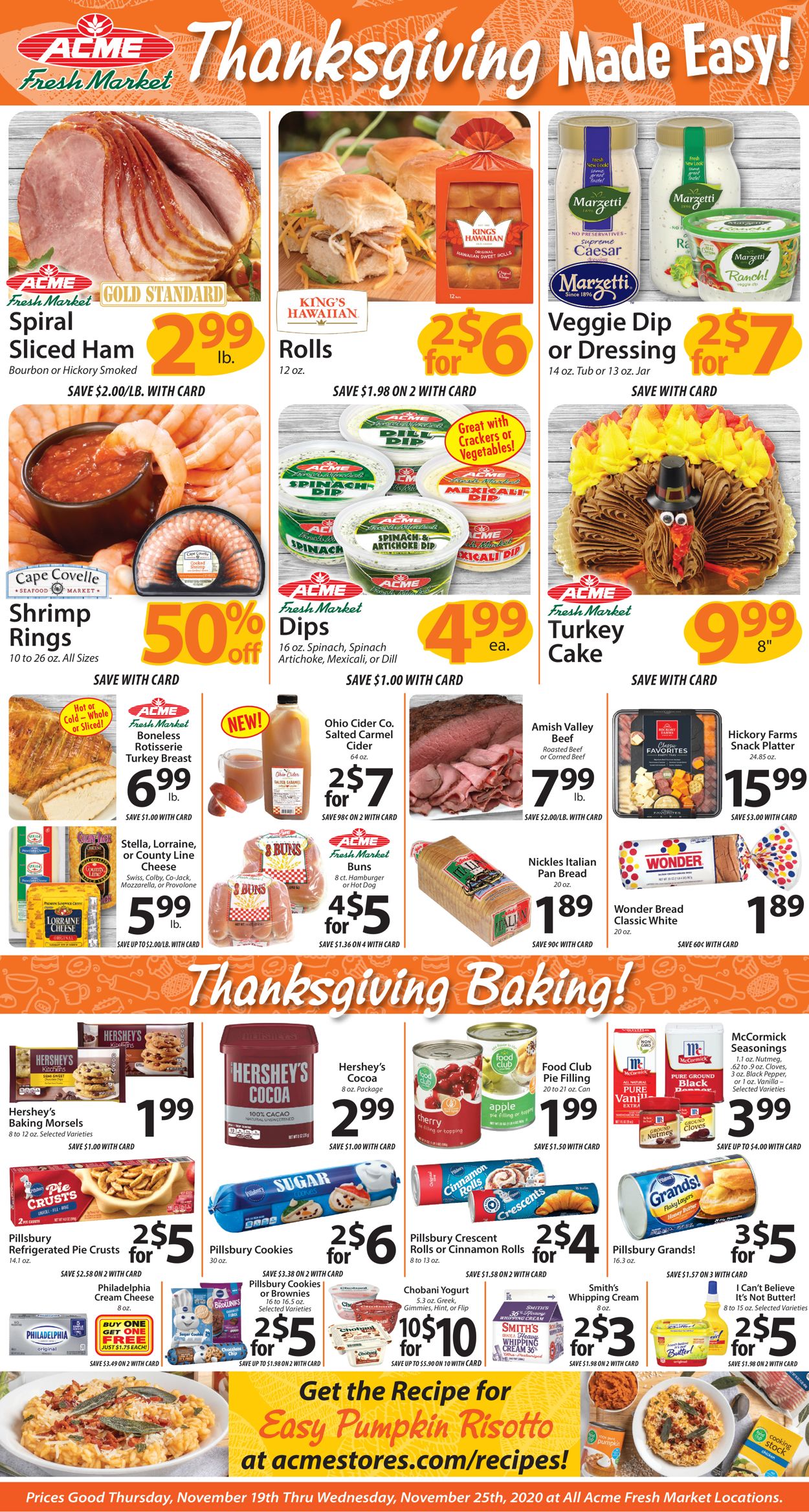 Acme Fresh Market Thanksgiving 2020 Weekly Ad Circular - valid 11/19-11/25/2020 (Page 4)