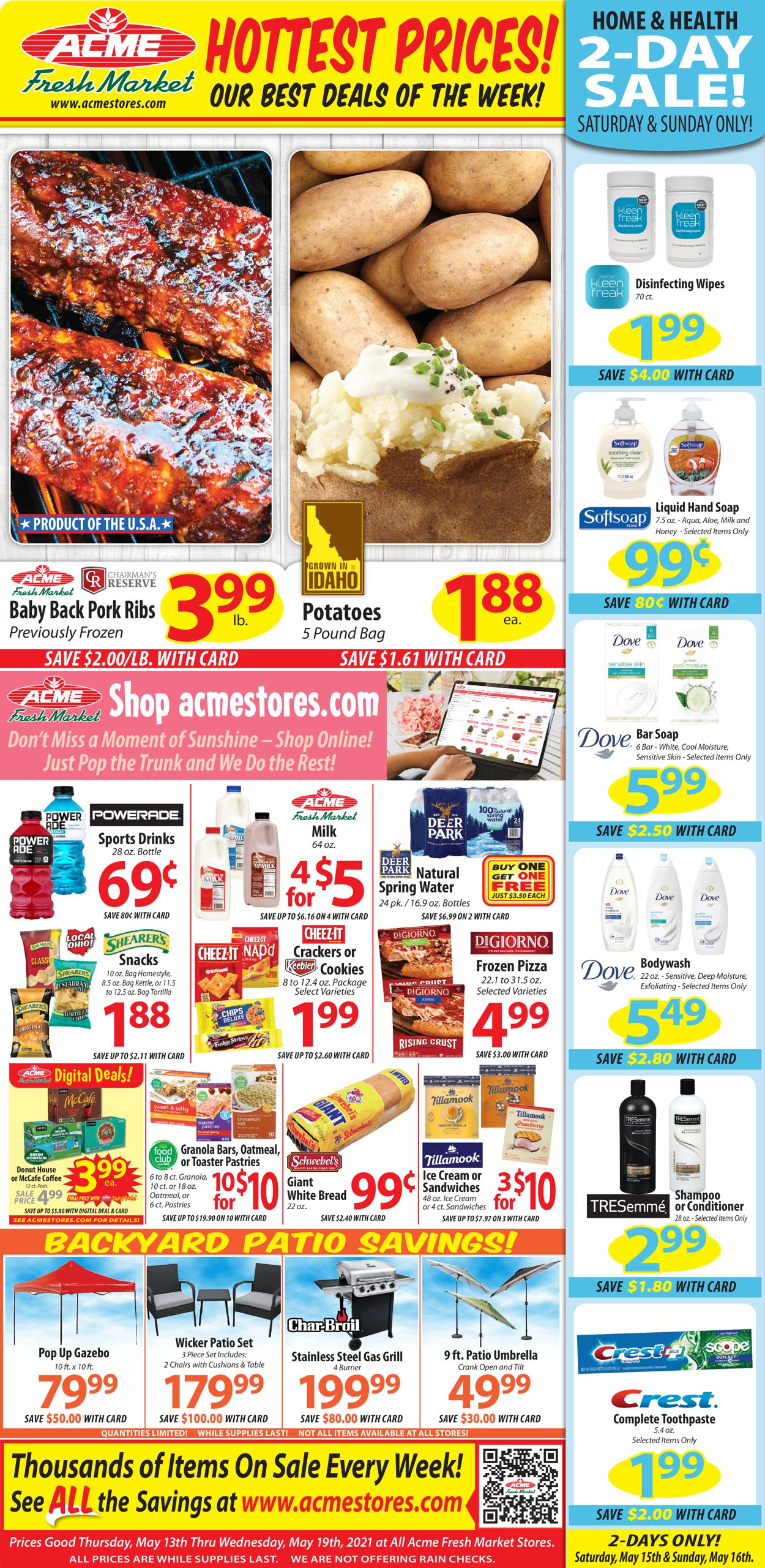 Acme Fresh Market Weekly Ad Circular - valid 05/13-05/19/2021