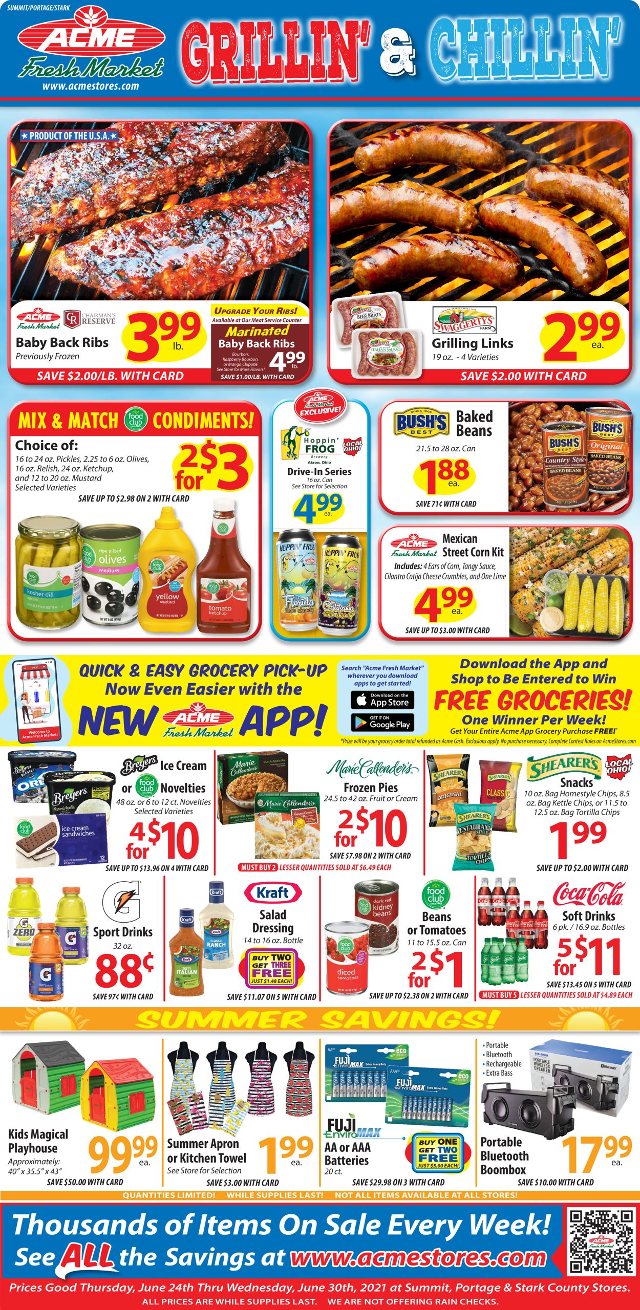 Acme Fresh Market Weekly Ad Circular - valid 06/24-06/30/2021