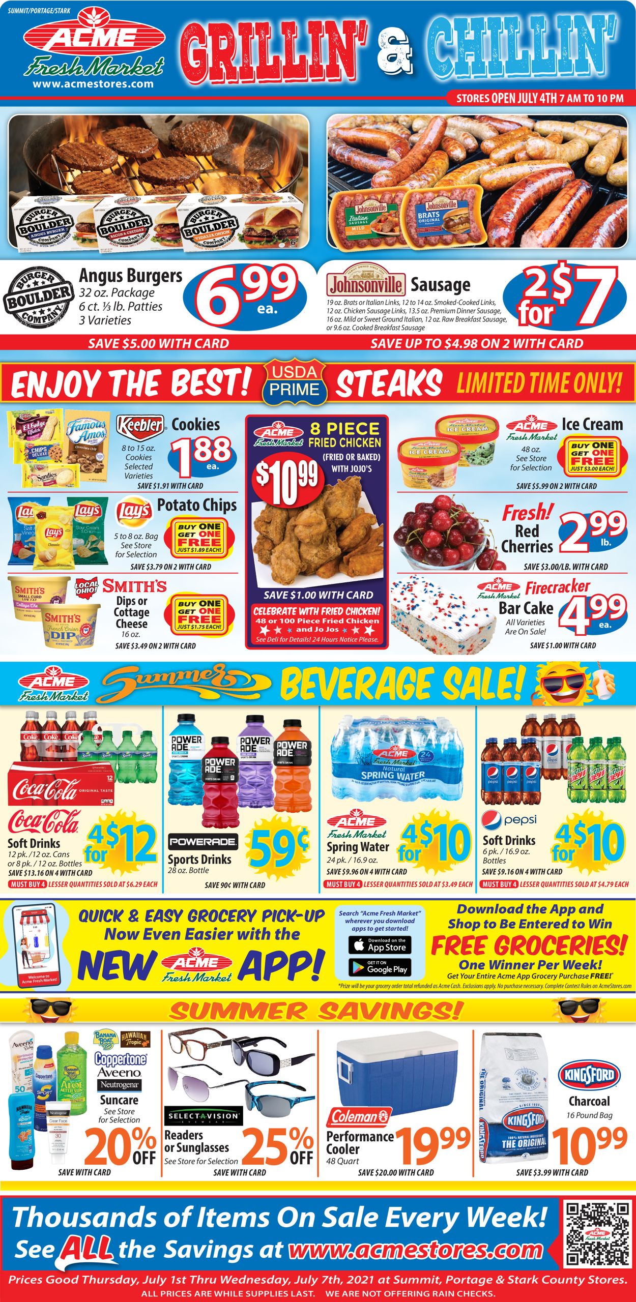 Acme Fresh Market Weekly Ad Circular - valid 07/01-07/07/2021