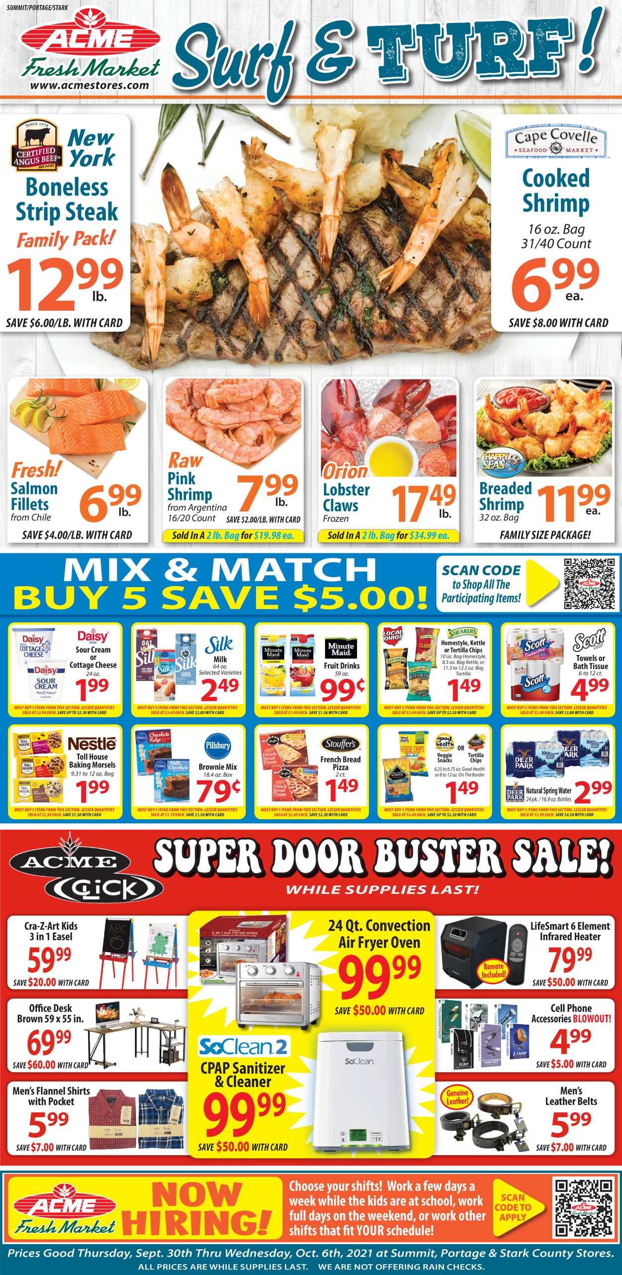 Acme Fresh Market Weekly Ad Circular - valid 09/30-10/06/2021
