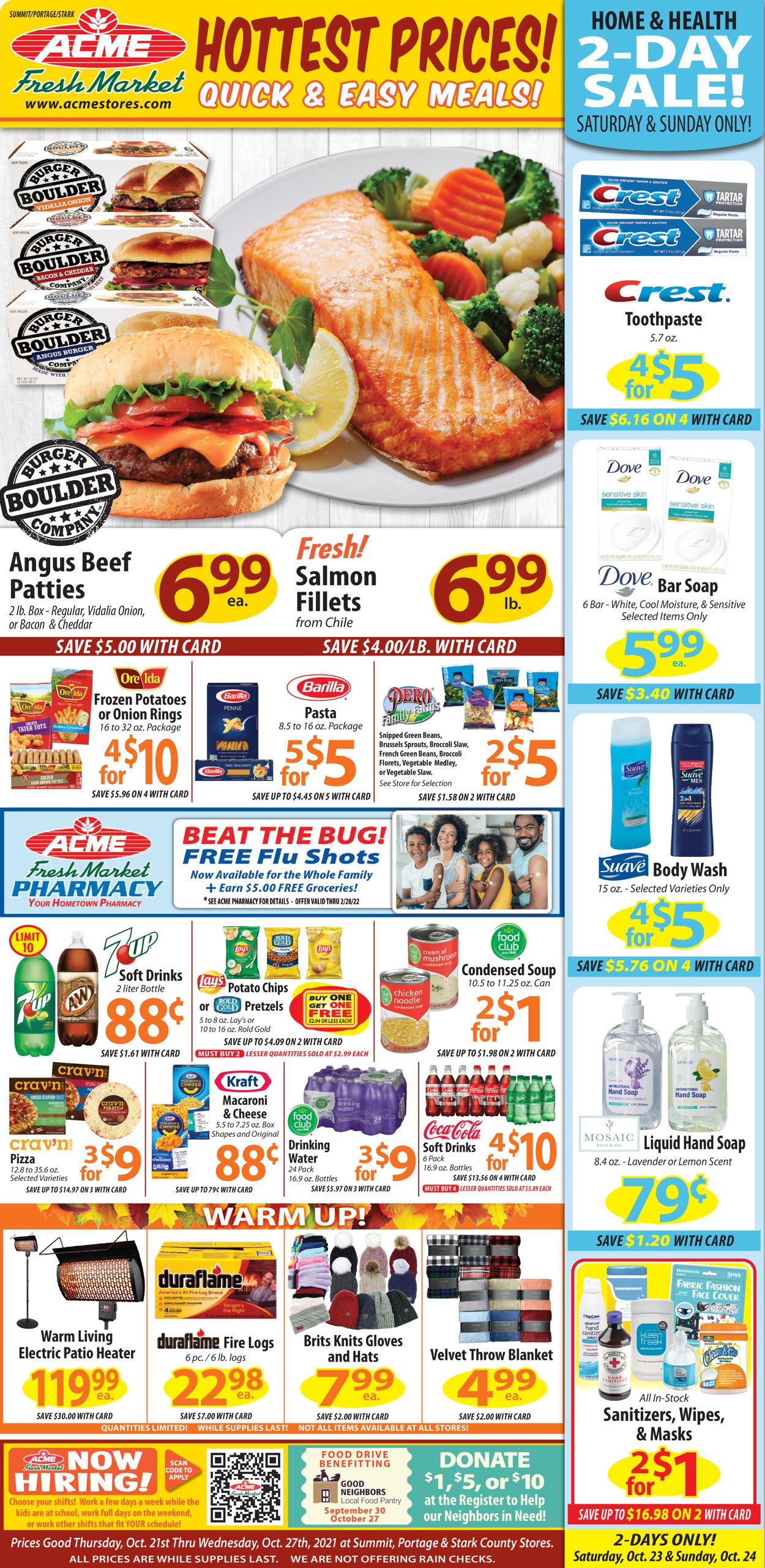 Acme Fresh Market Weekly Ad Circular - valid 10/21-10/27/2021