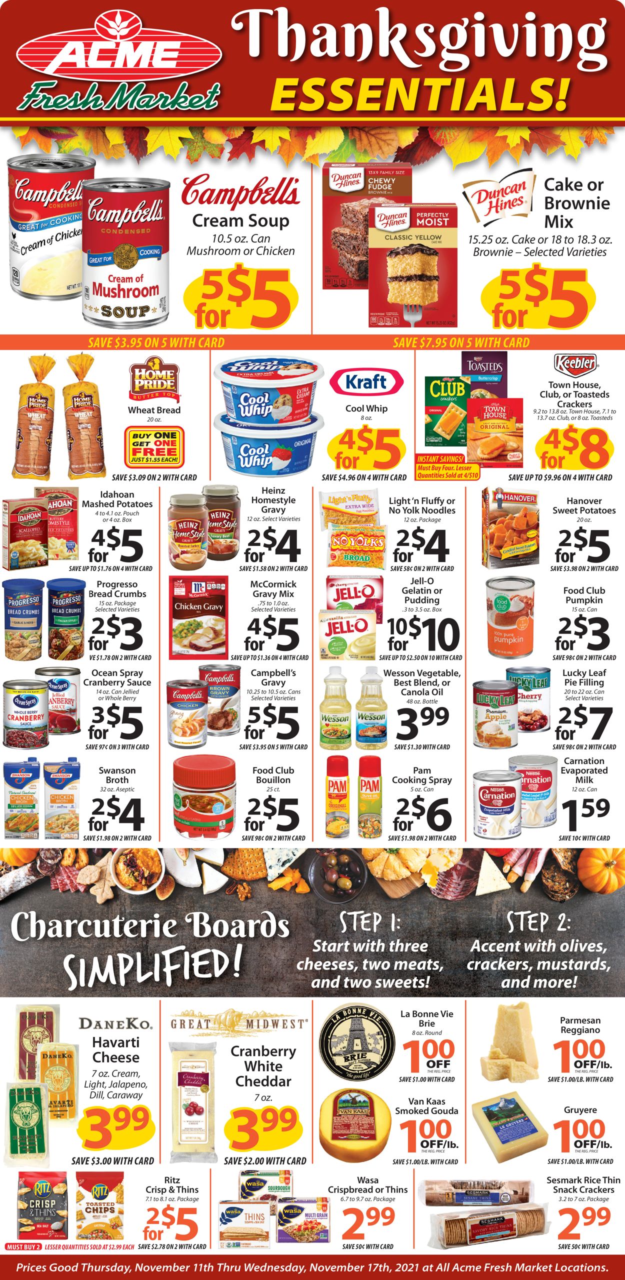 Acme Fresh Market - Thanksgiving Ad 2021 Weekly Ad Circular - valid 11/11-11/17/2021 (Page 5)