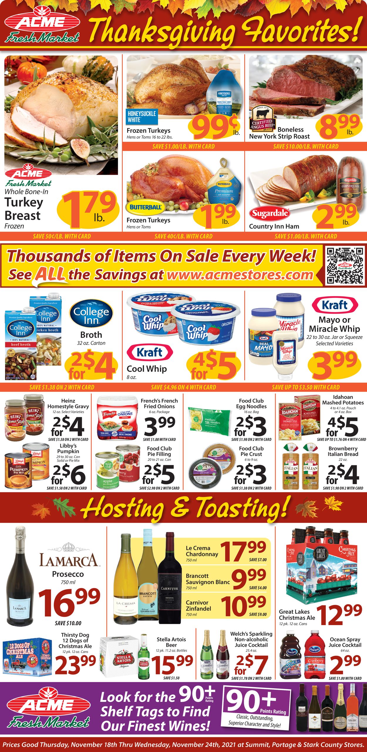 Acme Fresh Market Weekly Ad Circular - valid 11/18-11/24/2021 (Page 4)