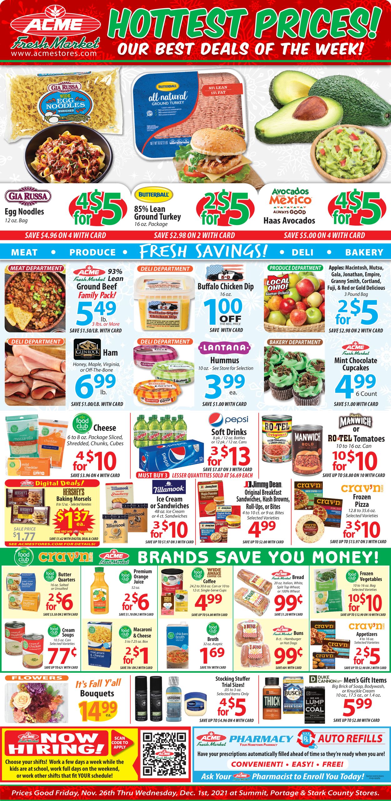 Acme Fresh Market Weekly Ad Circular - valid 11/26-12/01/2021 (Page 2)