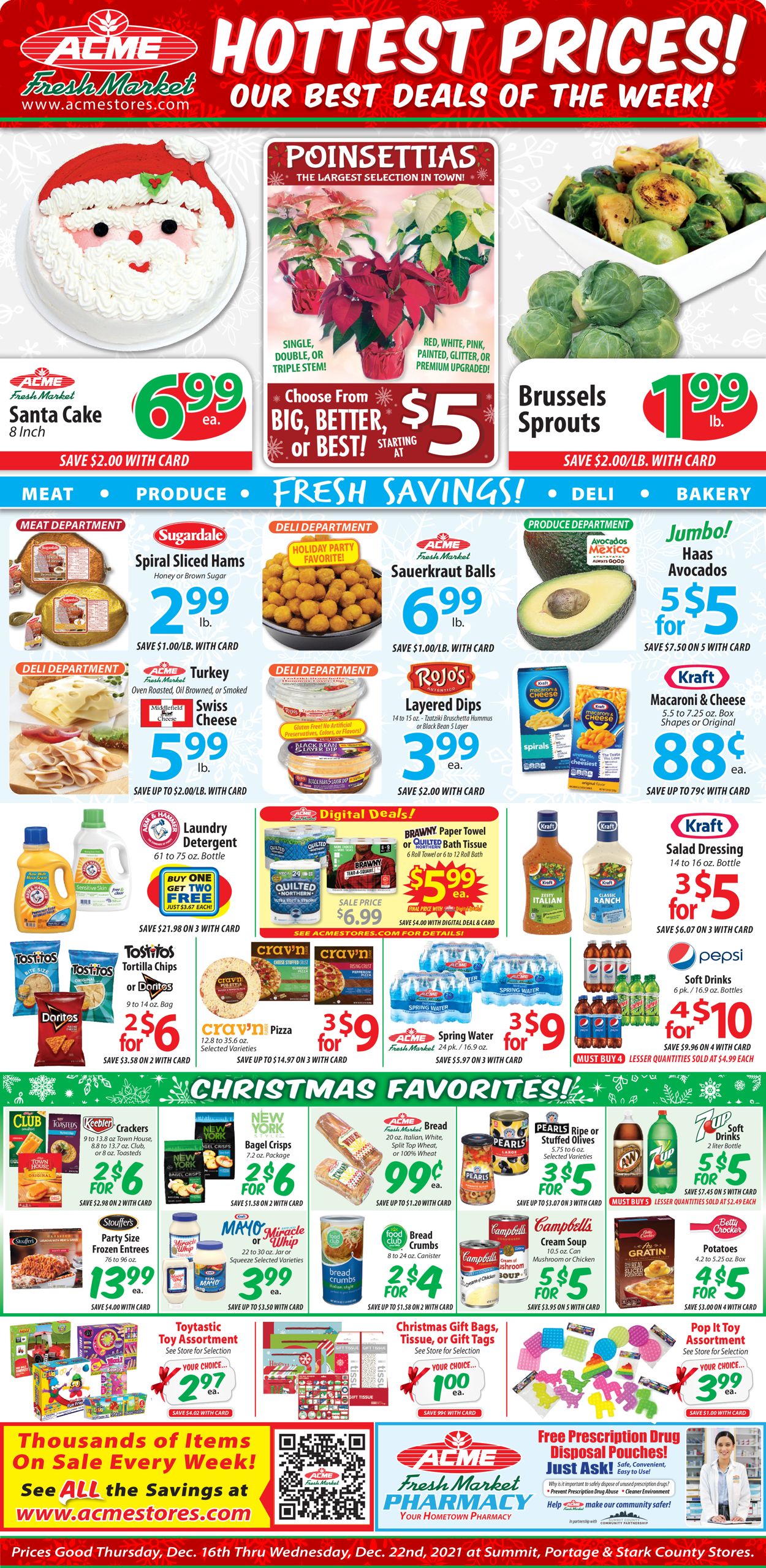 Acme Fresh Market CHRISTMAS 2021 Weekly Ad Circular - valid 12/16-12/22/2021 (Page 2)