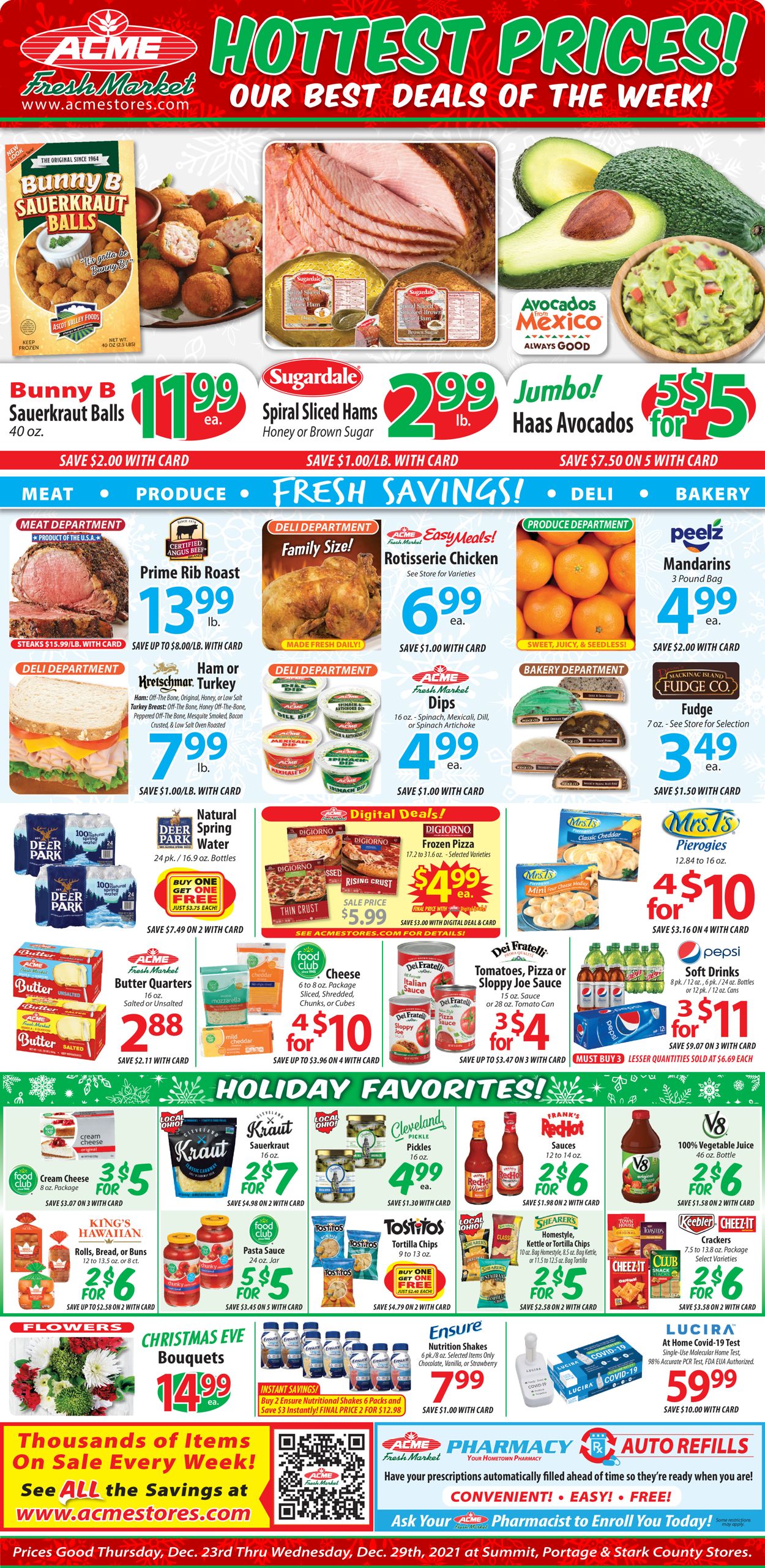Acme Fresh Market CHRISTMAS 2021 Weekly Ad Circular - valid 12/23-12/29/2021 (Page 2)