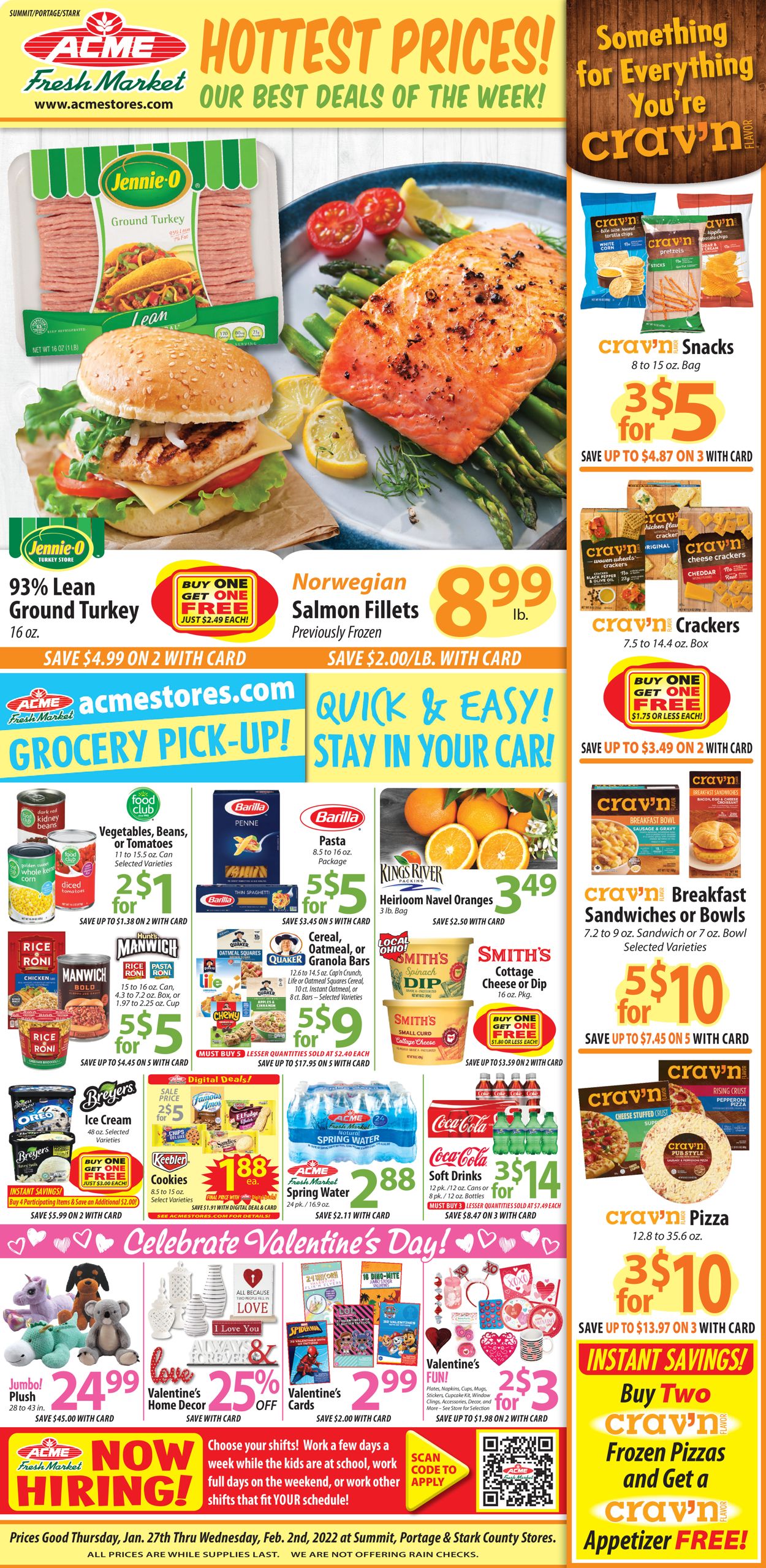 Acme Fresh Market Weekly Ad Circular - valid 01/27-02/02/2022