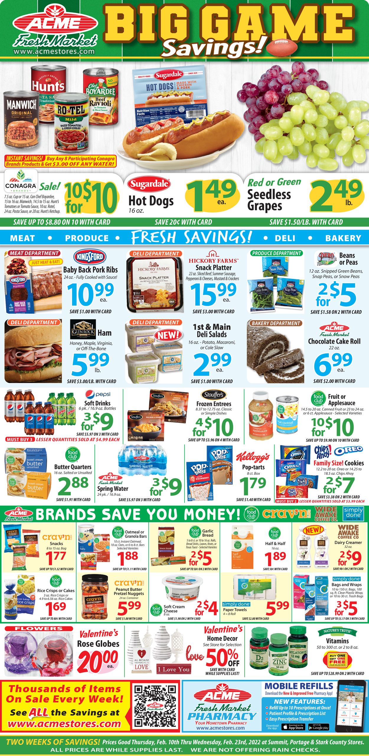 Acme Fresh Market Weekly Ad Circular - valid 02/10-02/23/2022 (Page 2)