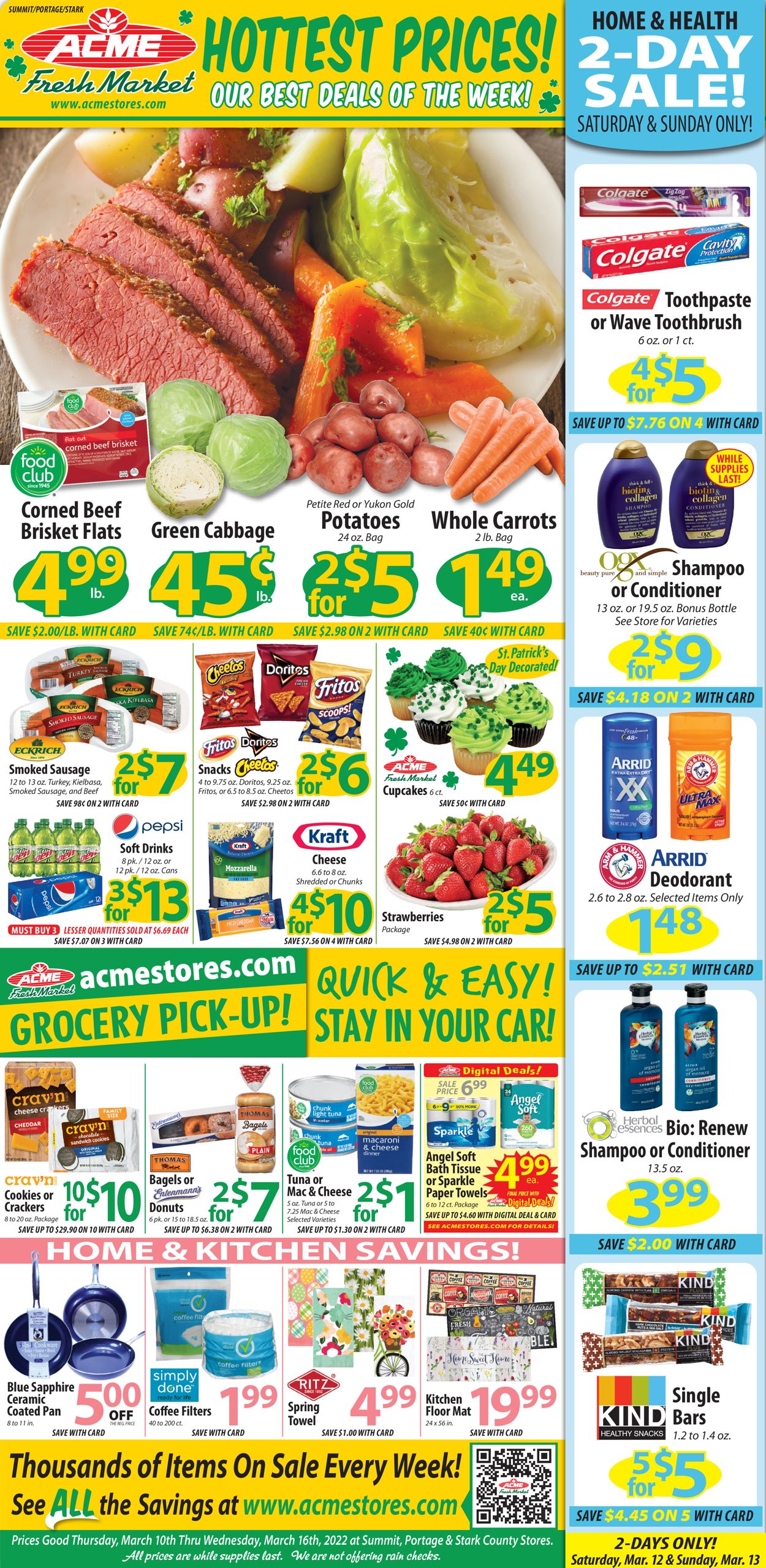 Acme Fresh Market Weekly Ad Circular - valid 03/10-03/16/2022