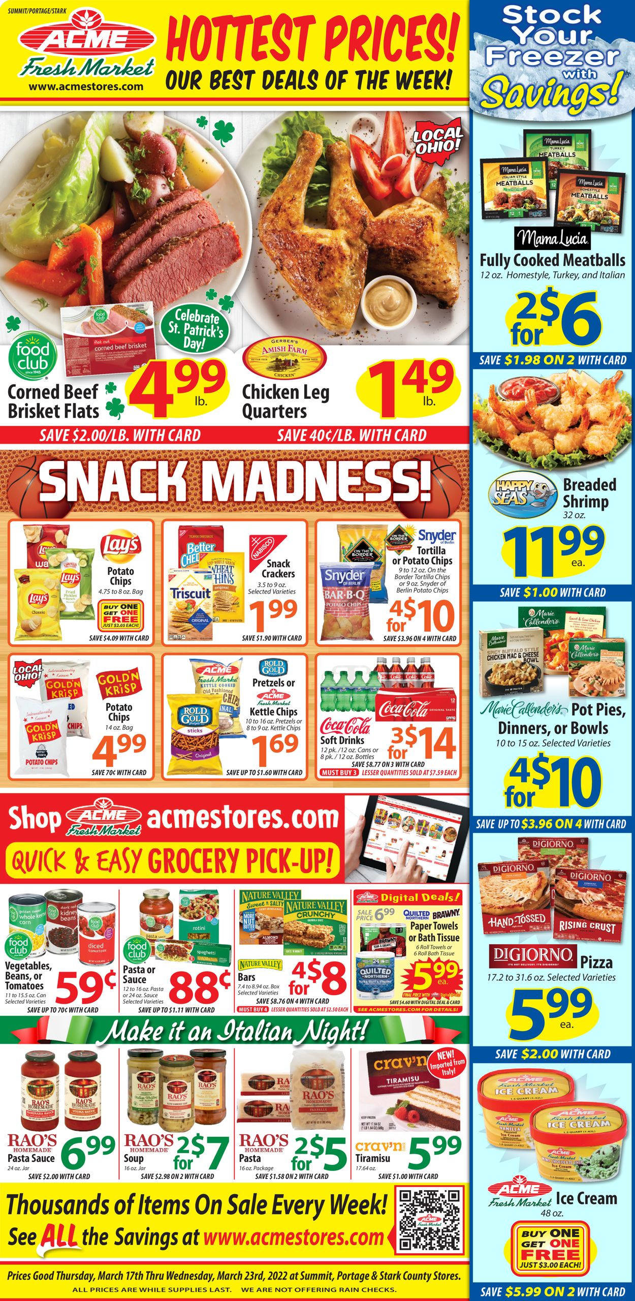 Acme Fresh Market Weekly Ad Circular - valid 03/17-03/23/2022