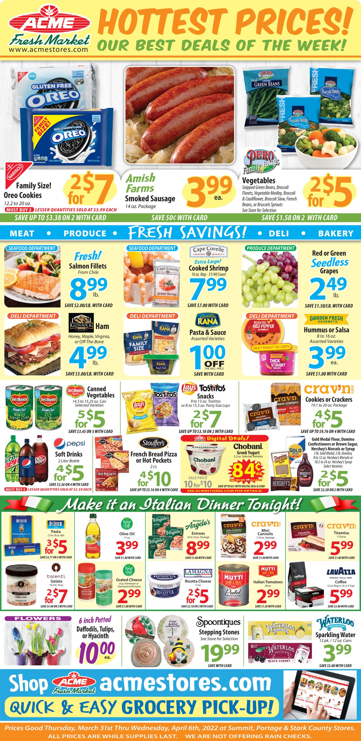 Acme Fresh Market Weekly Ad Circular - valid 03/31-04/06/2022 (Page 2)