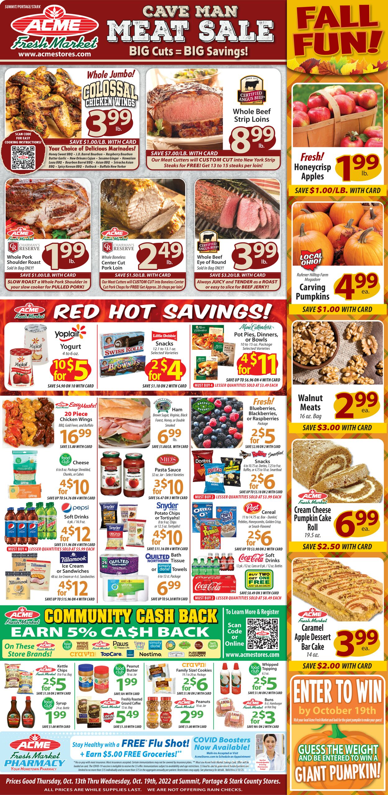 Acme Fresh Market Weekly Ad Circular - valid 10/13-10/19/2022