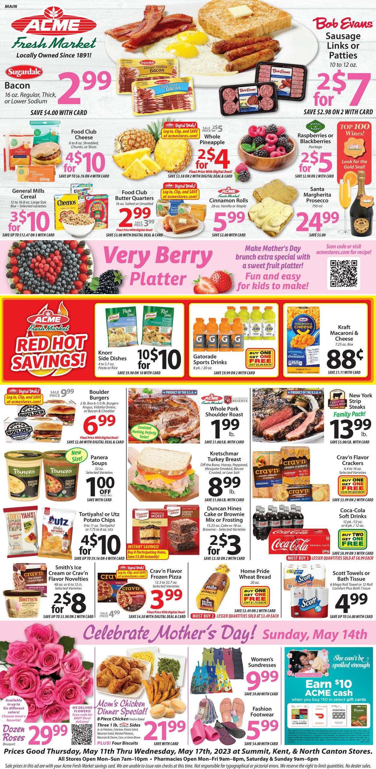 Acme Fresh Market Weekly Ad Circular - valid 05/11-05/17/2023