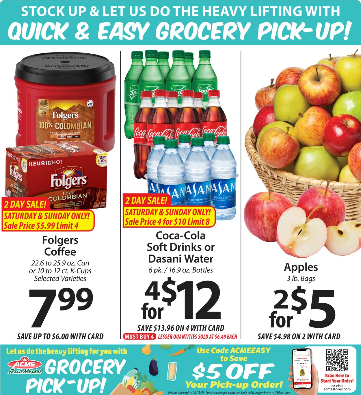 Acme Fresh Market Weekly Ad Circular - valid 10/05-10/12/2023 (Page 8)