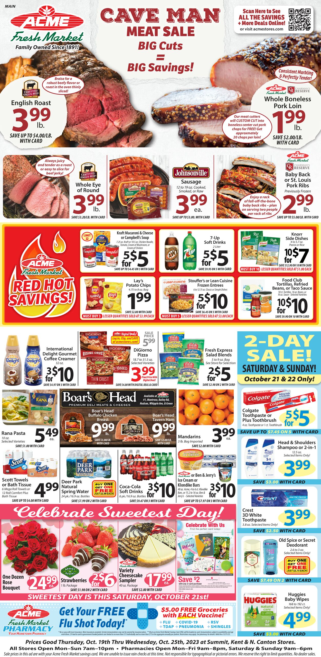 Acme Fresh Market Weekly Ad Circular - valid 10/19-10/26/2023