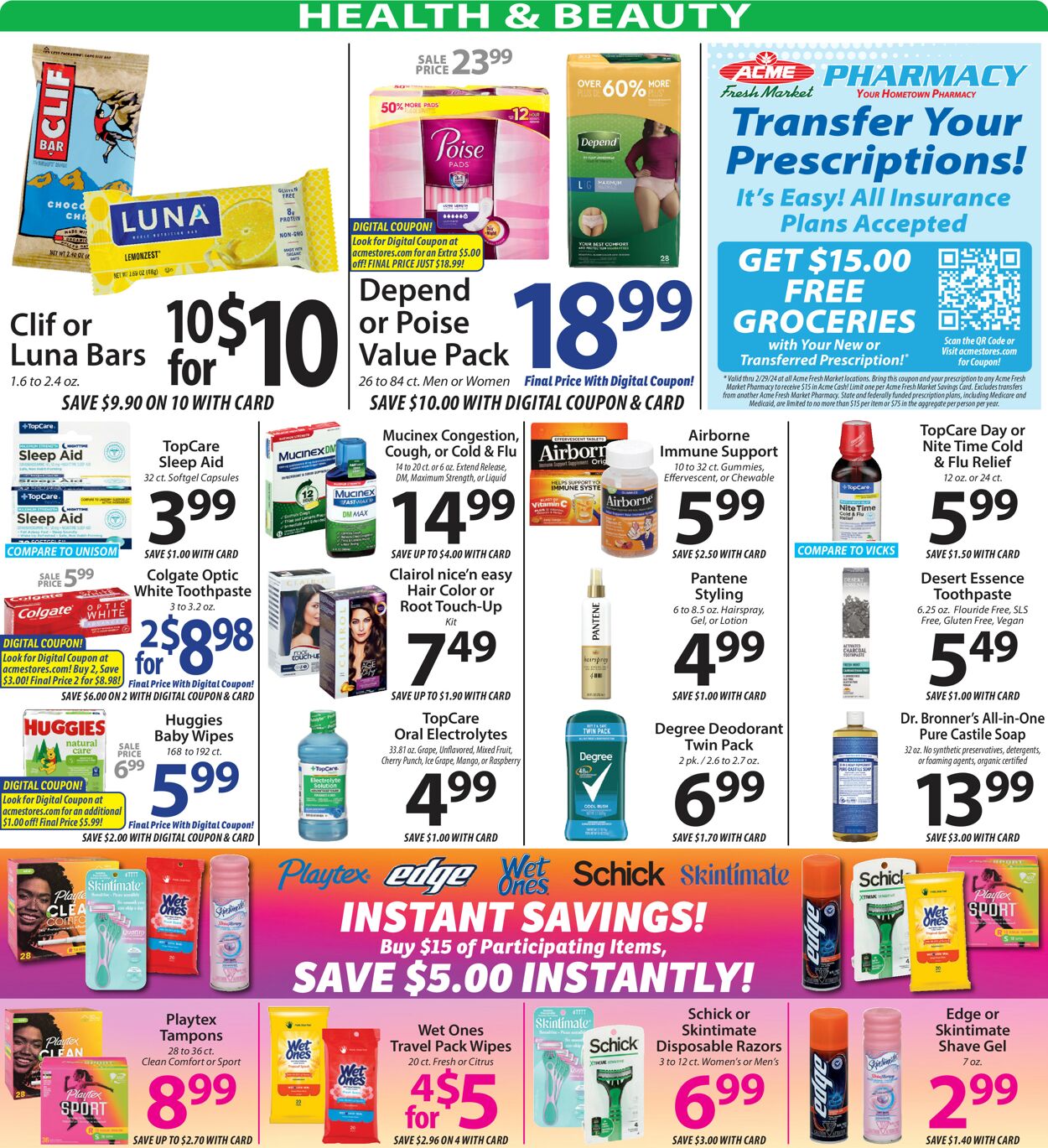 Acme Fresh Market Weekly Ad Circular - valid 02/15-02/22/2024 (Page 7)