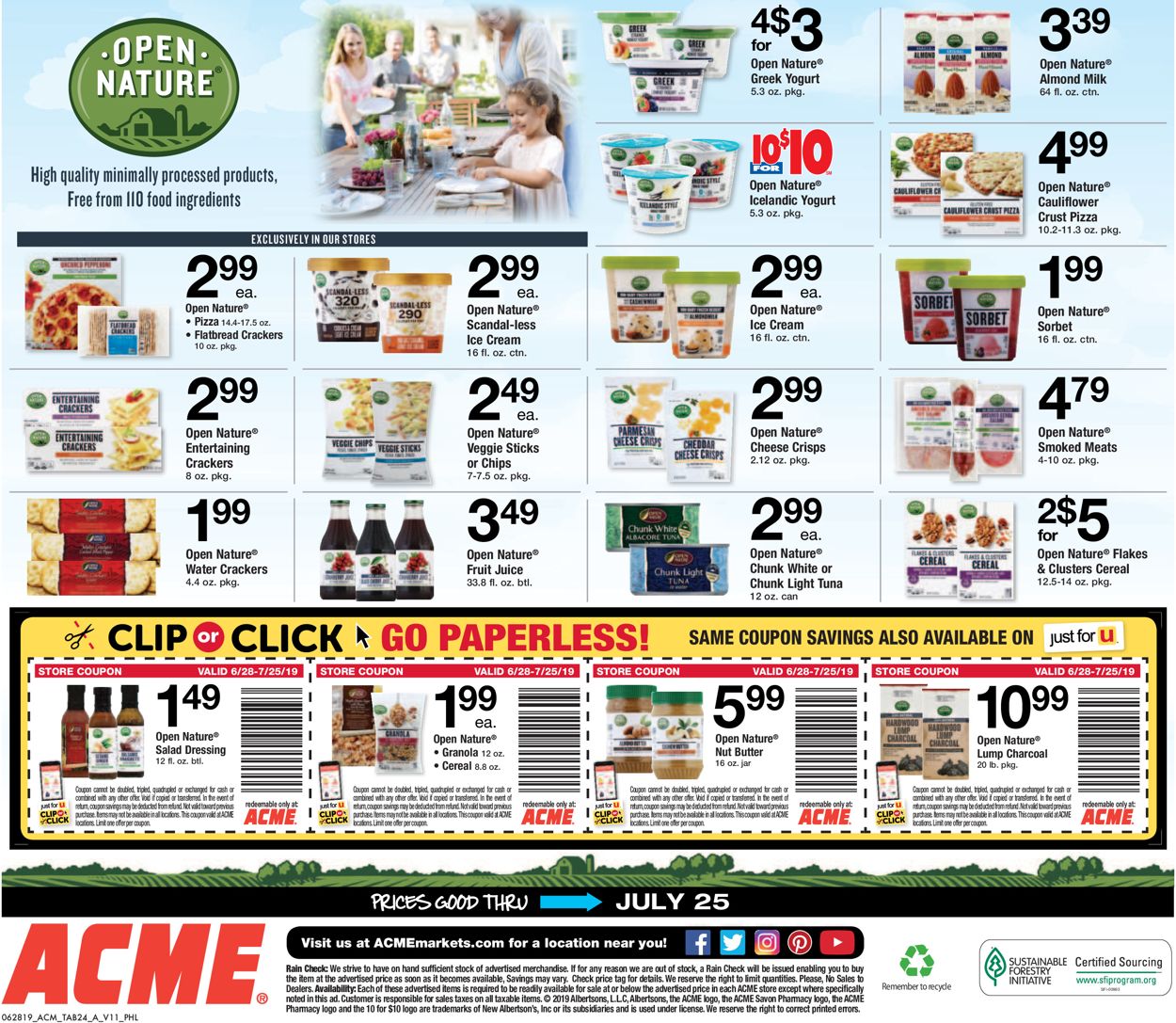 Acme Weekly Ad Circular - valid 06/28-07/25/2019 (Page 24)