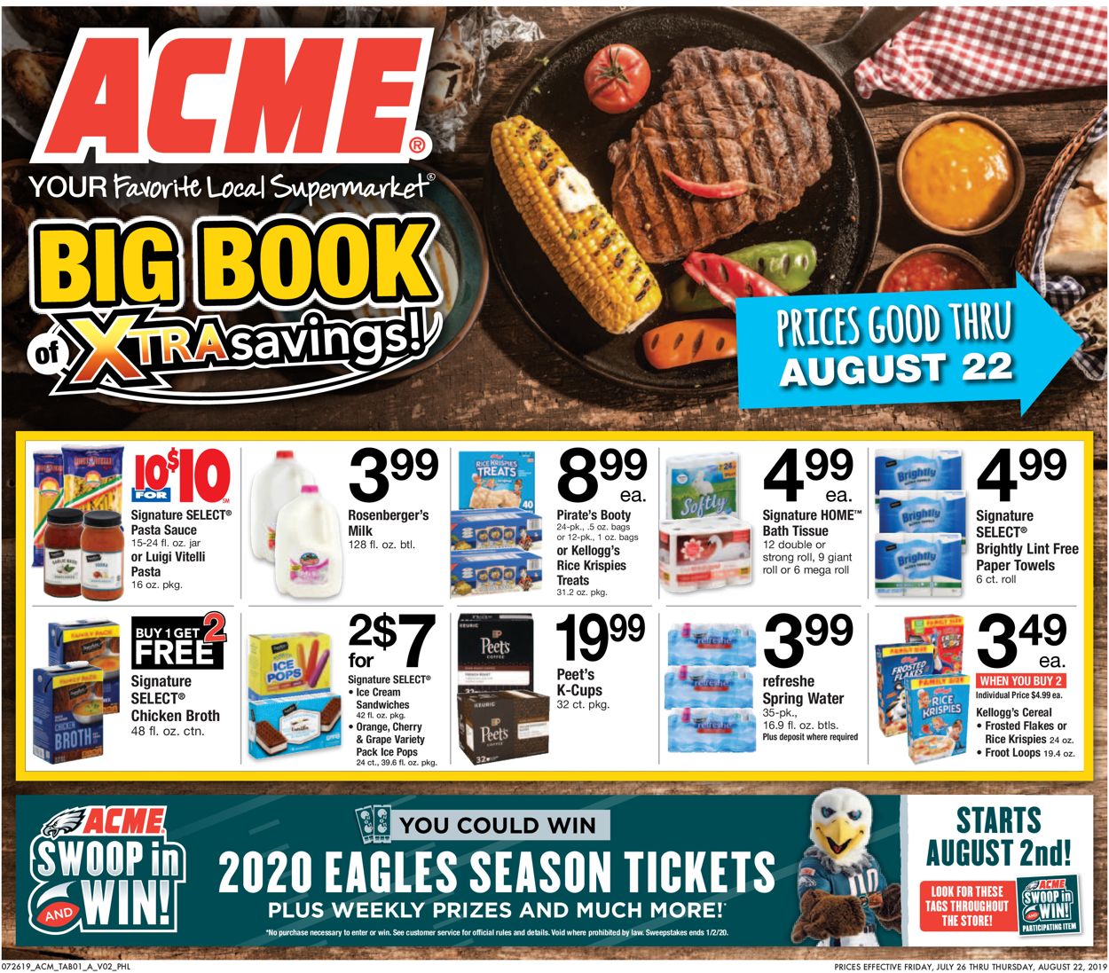 Acme Weekly Ad Circular - valid 07/26-08/22/2019