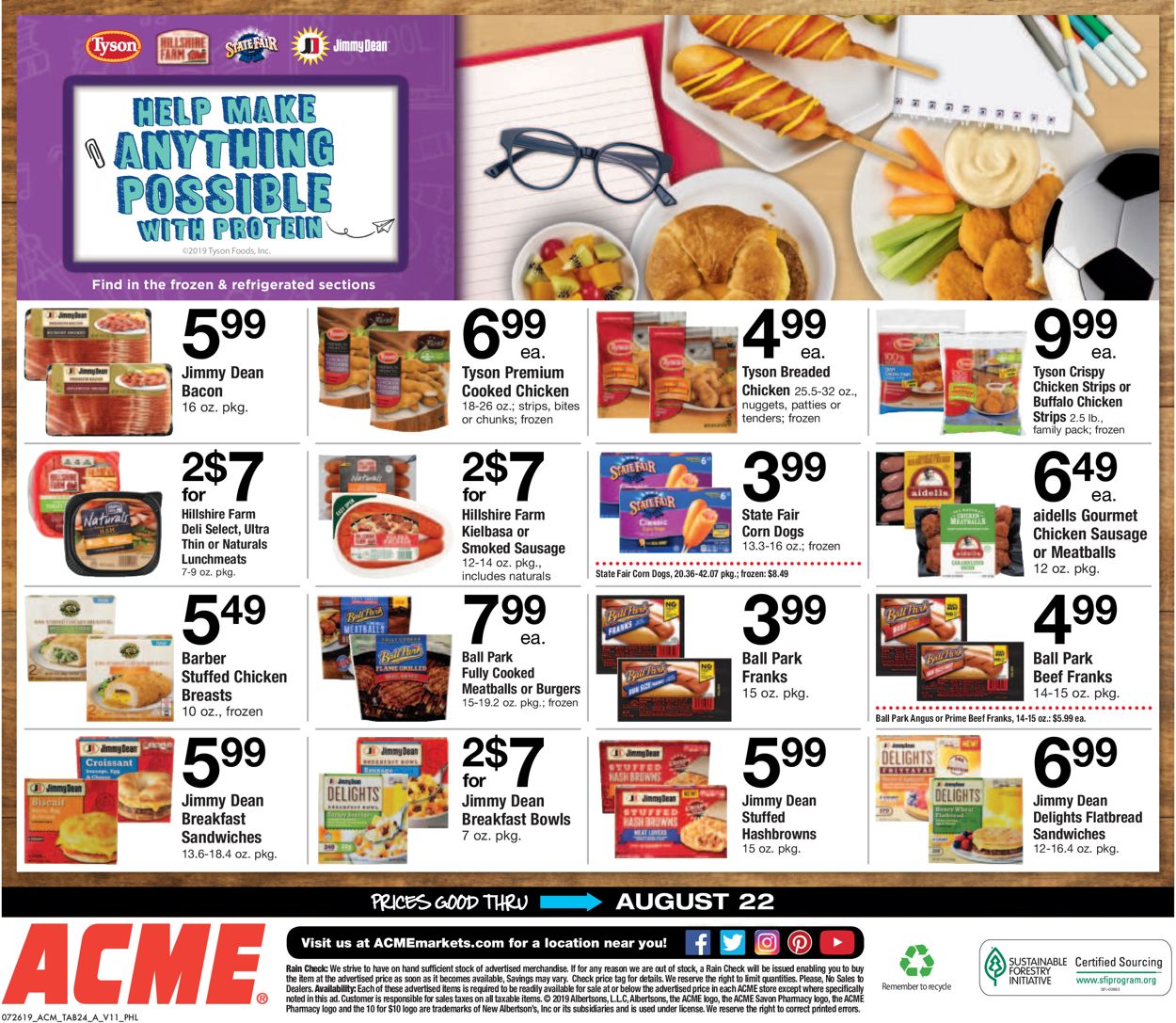 Acme Weekly Ad Circular - valid 07/26-08/22/2019 (Page 24)