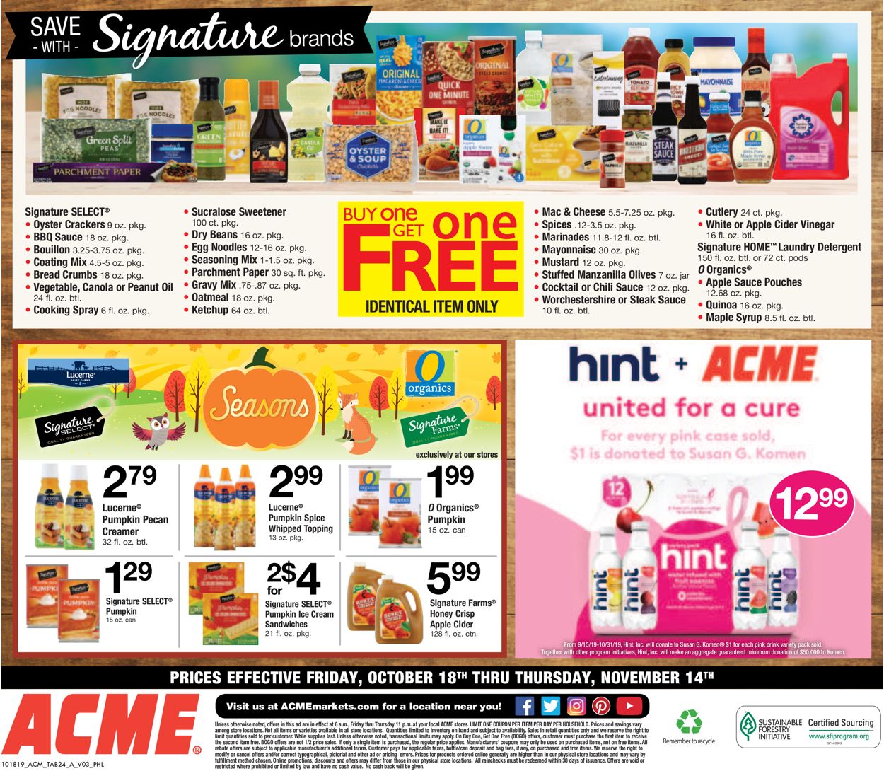 Acme Weekly Ad Circular - valid 10/18-11/14/2019 (Page 24)