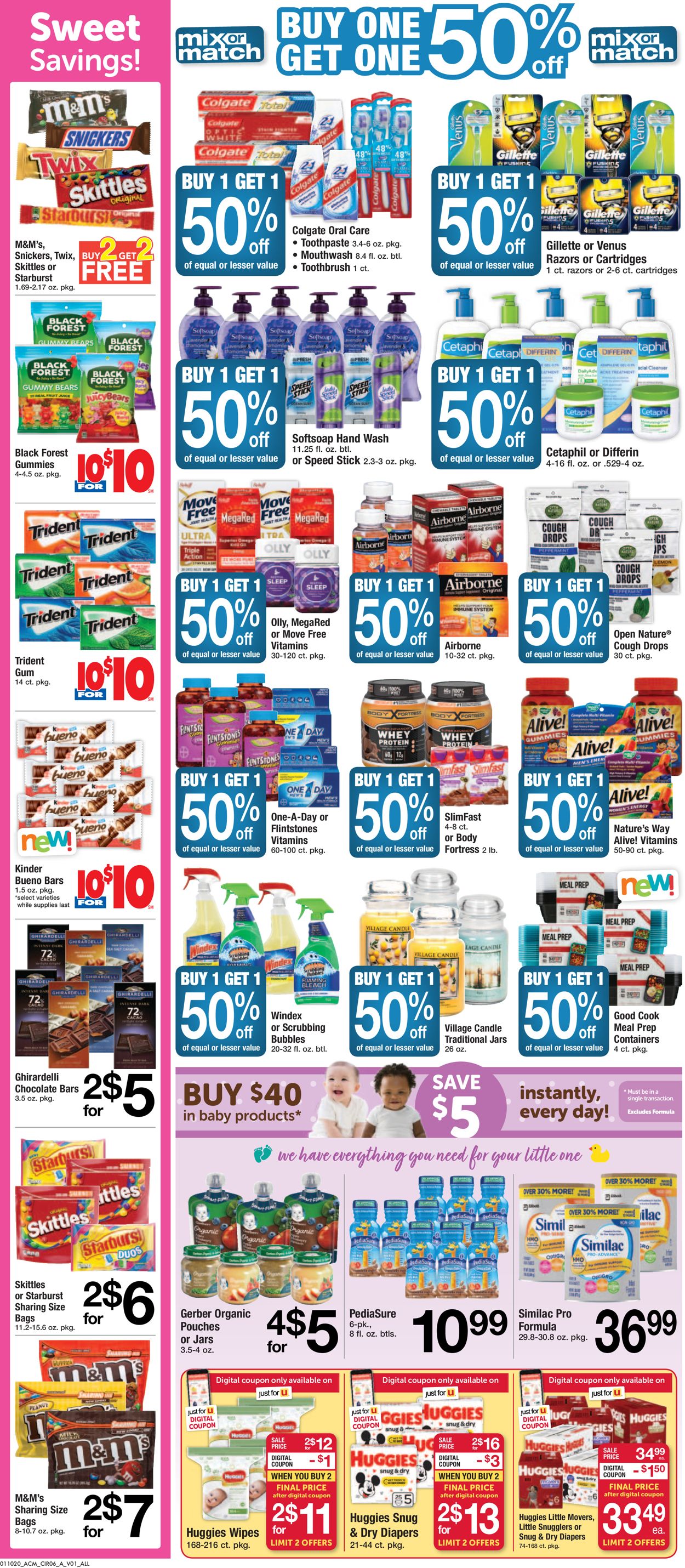 Acme Weekly Ad Circular - valid 01/10-01/16/2020 (Page 6)