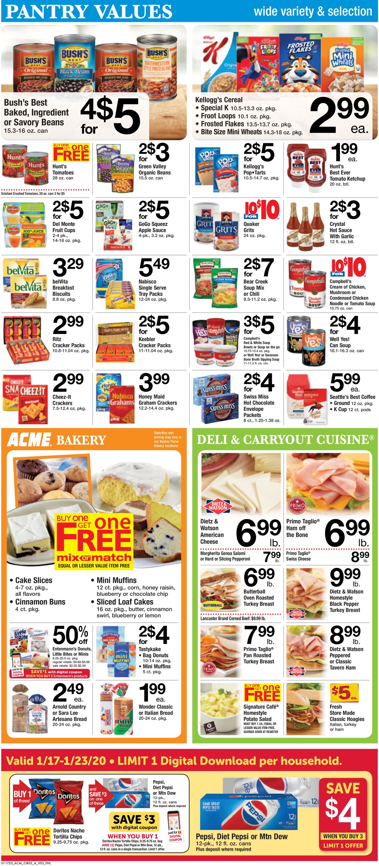 Acme Weekly Ad Circular - valid 01/17-01/23/2020 (Page 3)