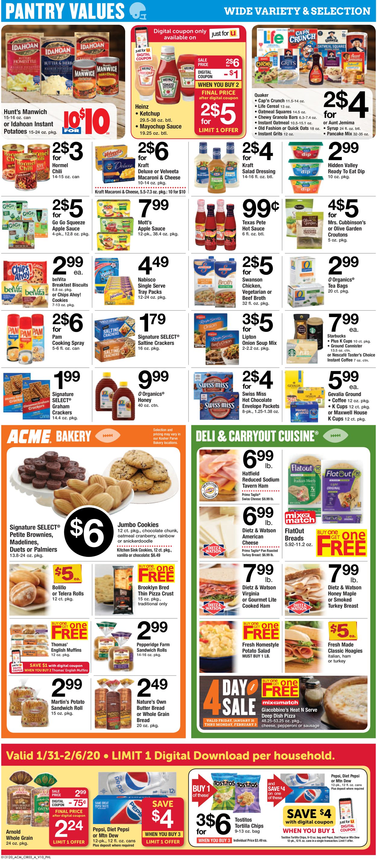 Acme Weekly Ad Circular - valid 01/31-02/06/2020 (Page 3)