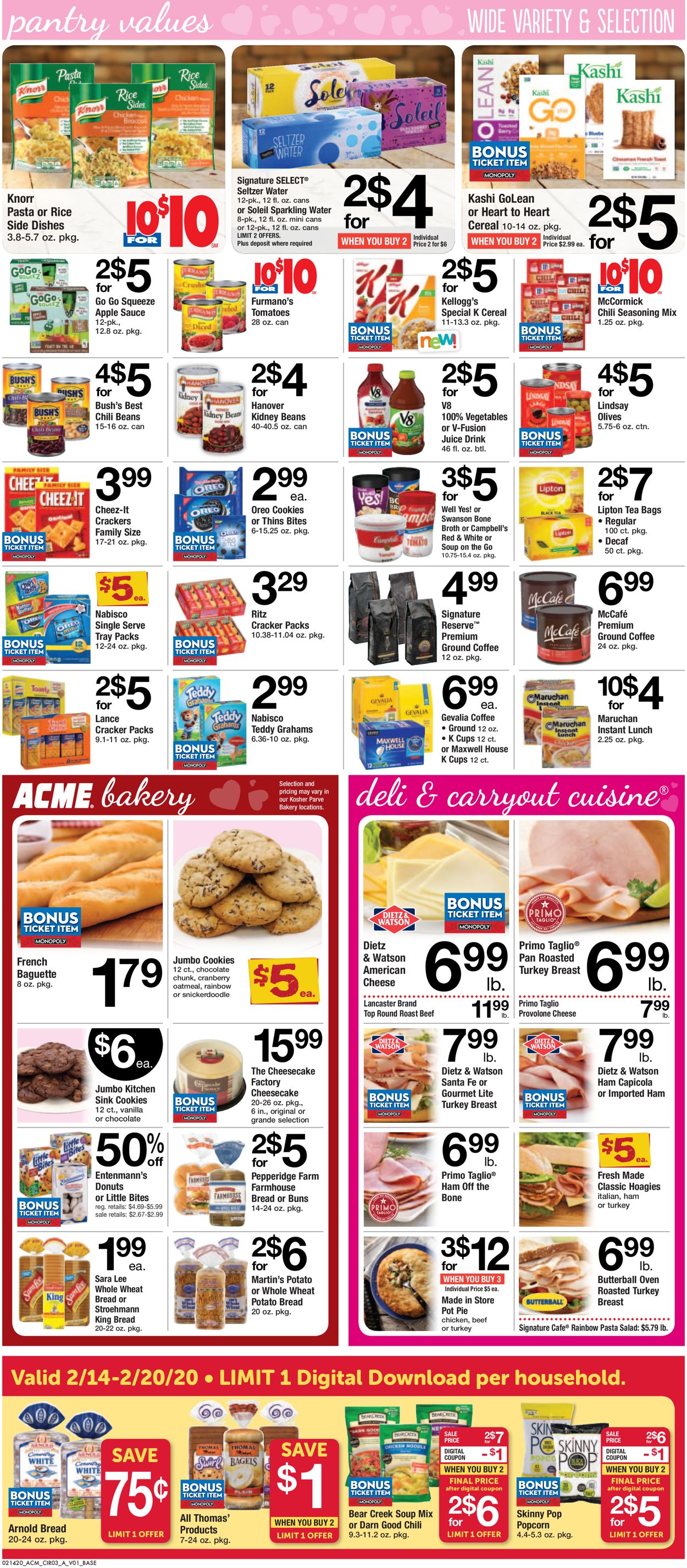 Acme Weekly Ad Circular - valid 02/14-02/20/2020 (Page 4)