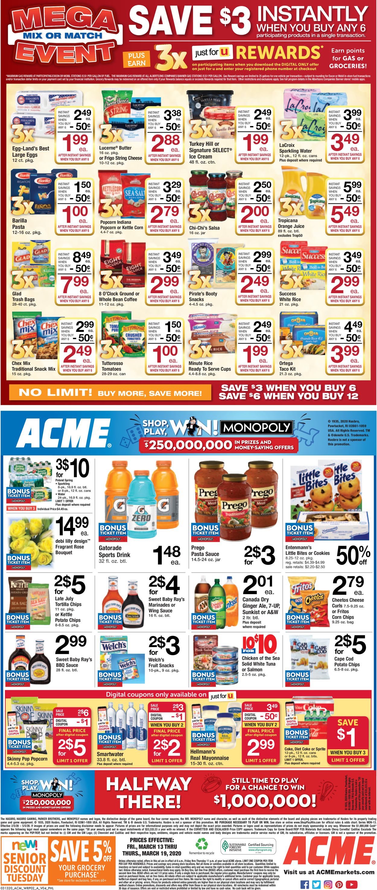 Acme Weekly Ad Circular - valid 03/13-03/19/2020 (Page 2)