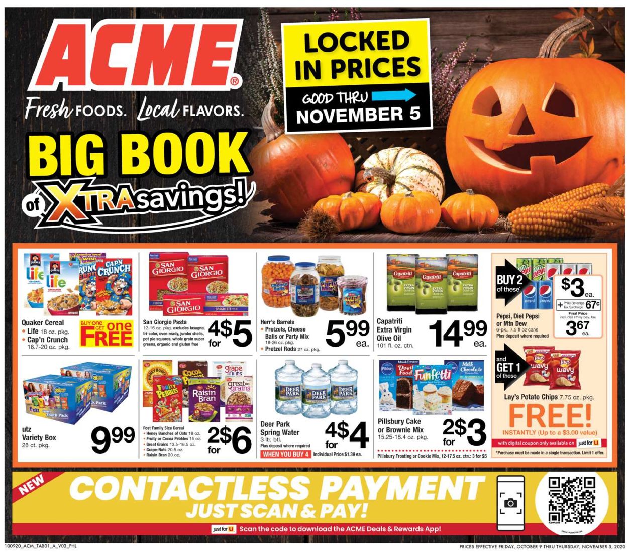 Acme Weekly Ad Circular - valid 10/09-11/05/2020