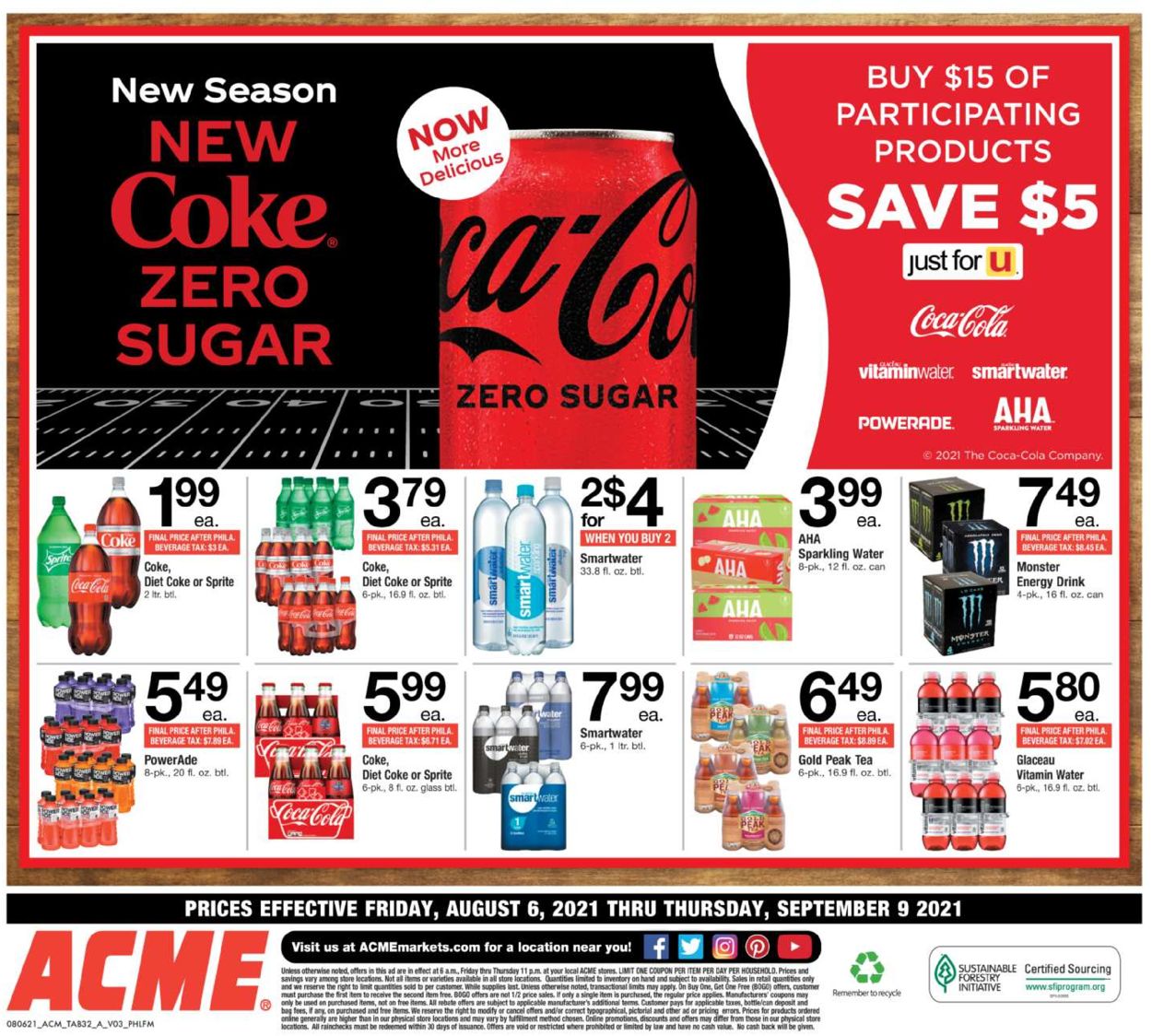 Acme Weekly Ad Circular - valid 08/06-09/09/2021 (Page 32)
