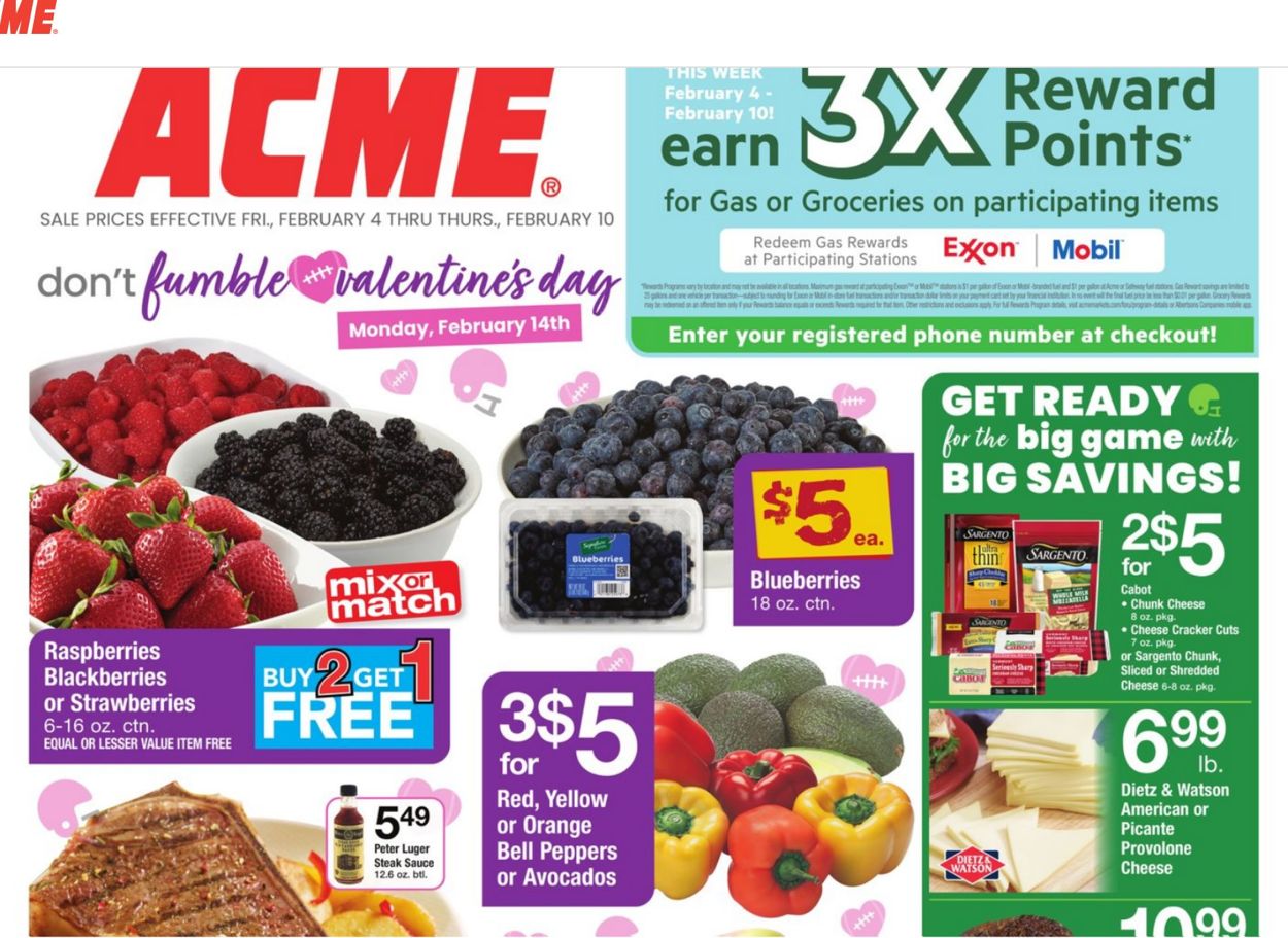 Acme Weekly Ad Circular - valid 02/04-02/10/2022