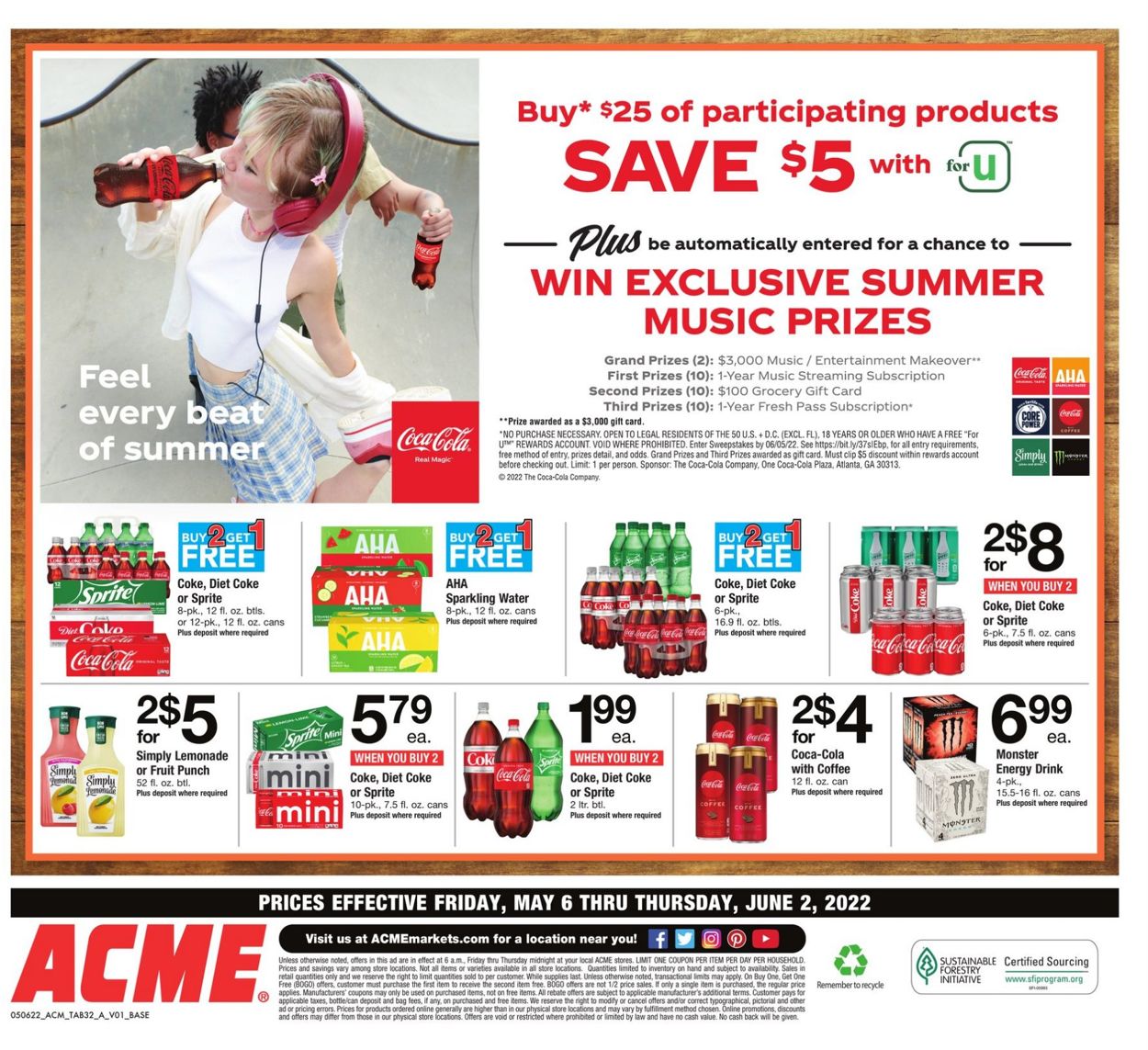 Acme Weekly Ad Circular - valid 05/06-06/02/2022 (Page 25)