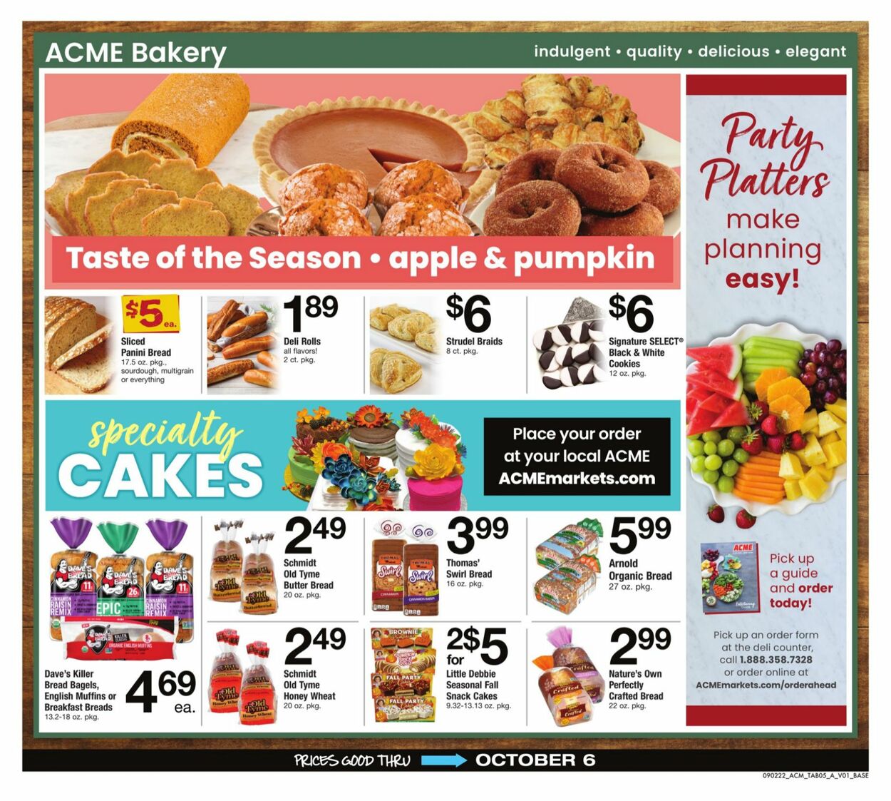 Acme Weekly Ad Circular - valid 09/02-10/06/2022 (Page 5)
